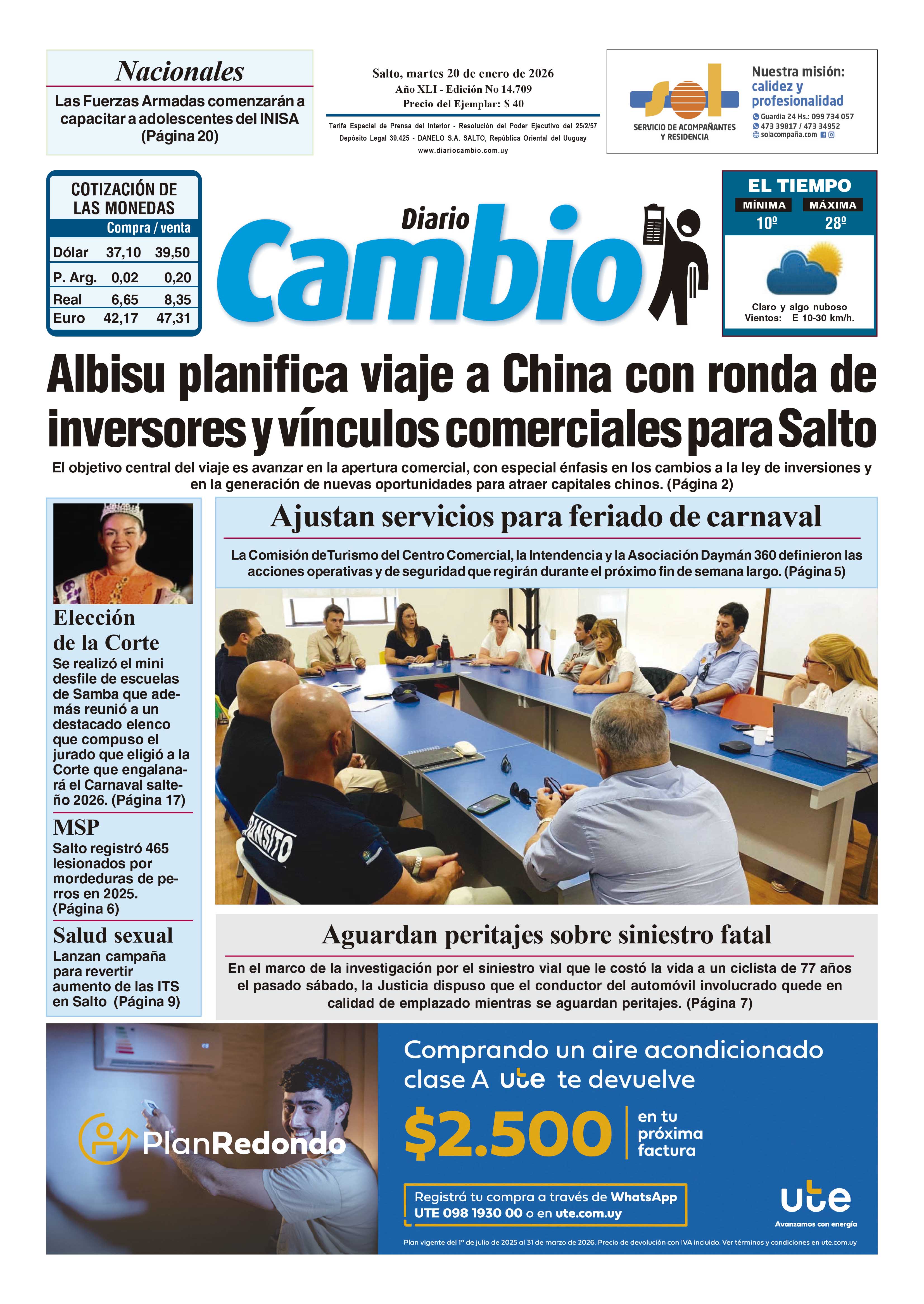 Portada de hoy