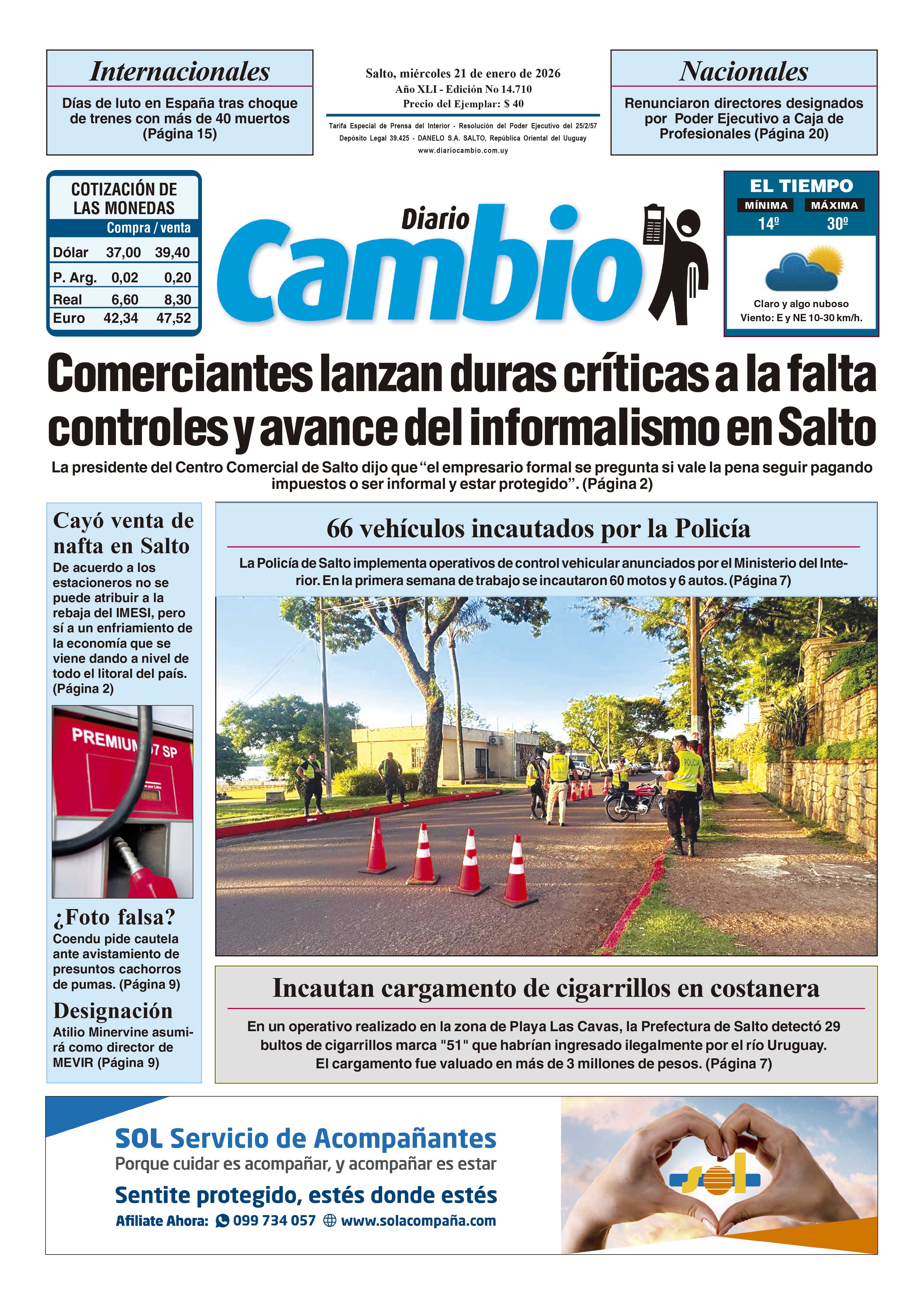Portada de hoy