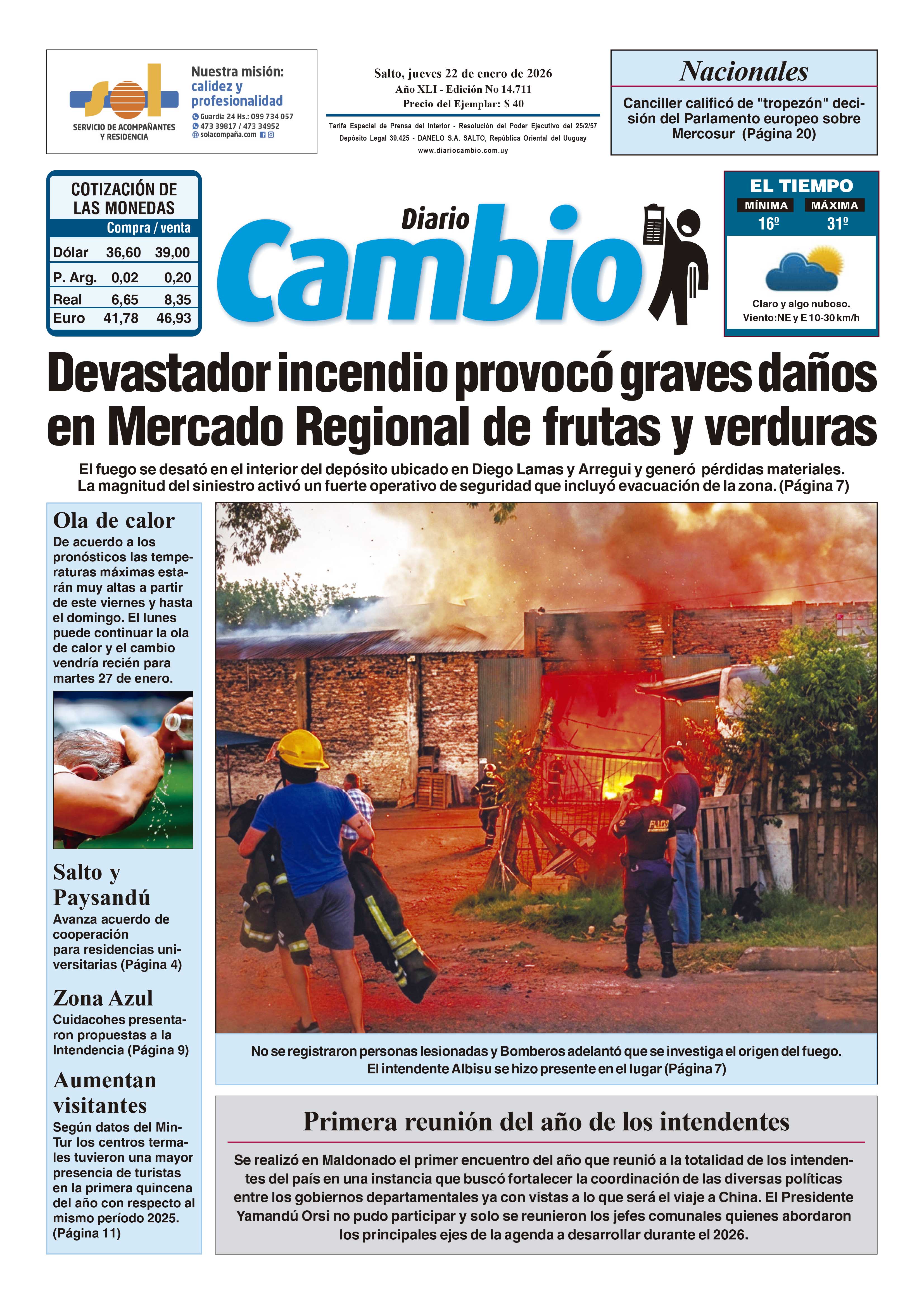 Portada de hoy