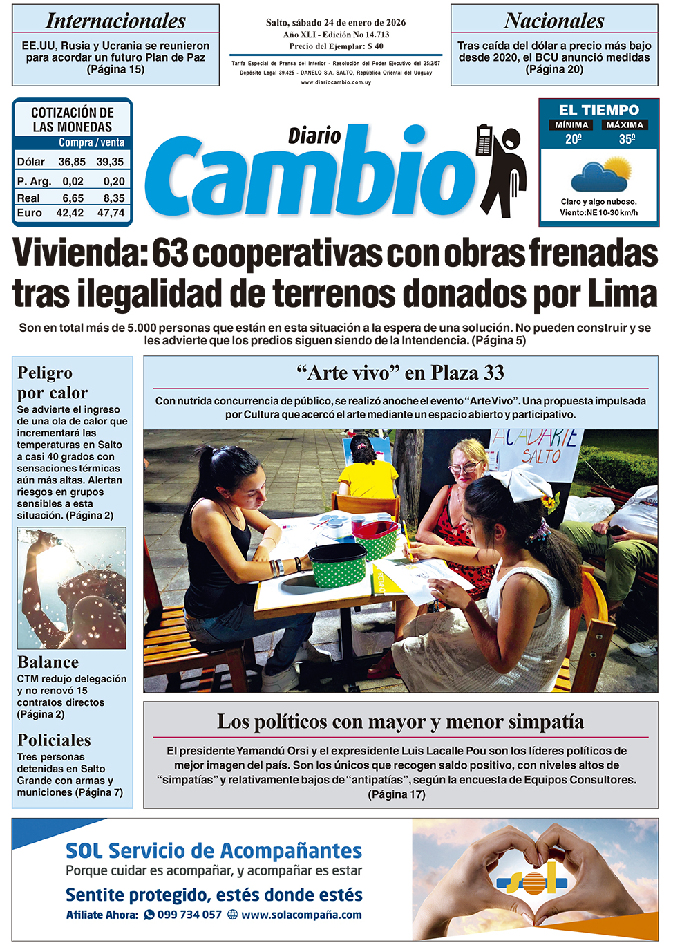 Portada de hoy