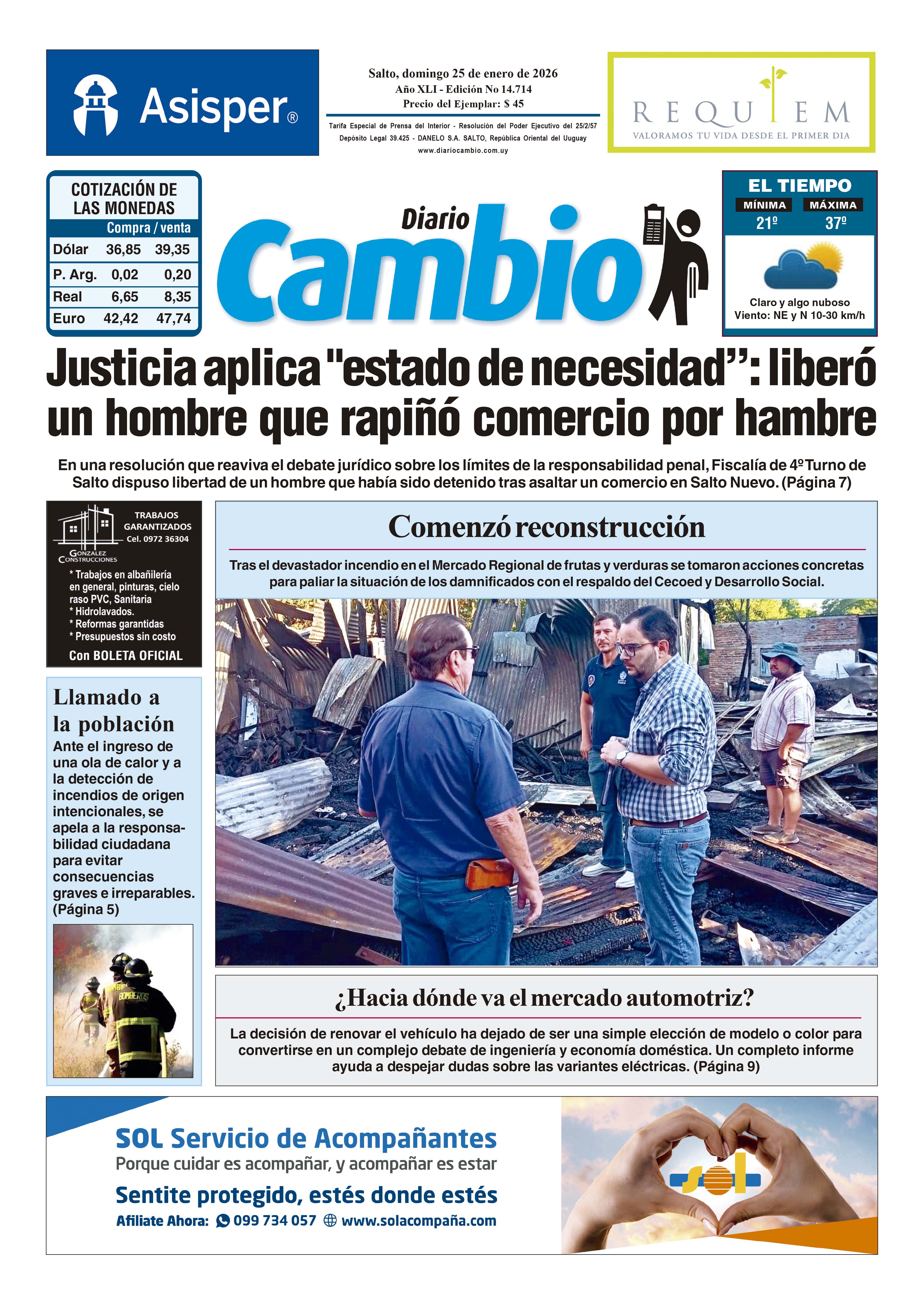 Portada de hoy