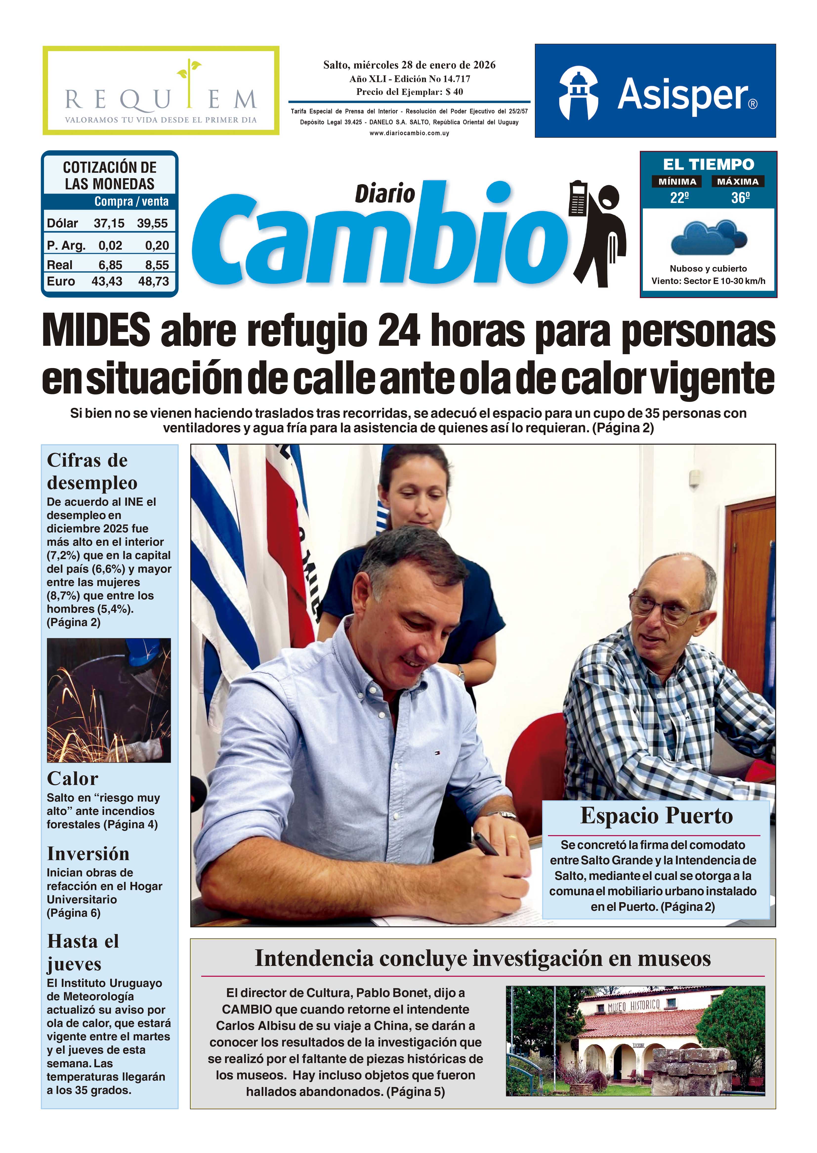 Portada de hoy