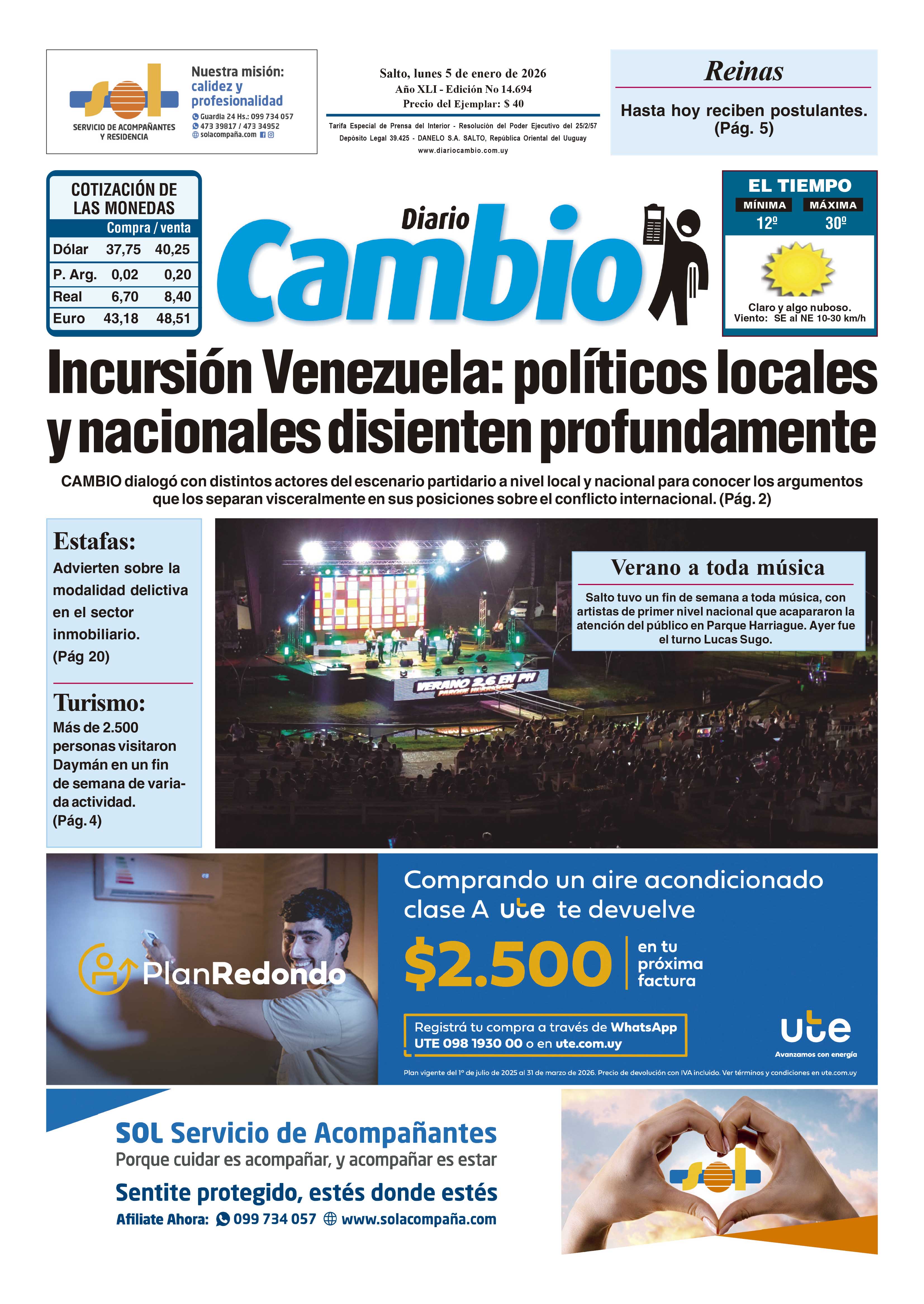 Portada de hoy