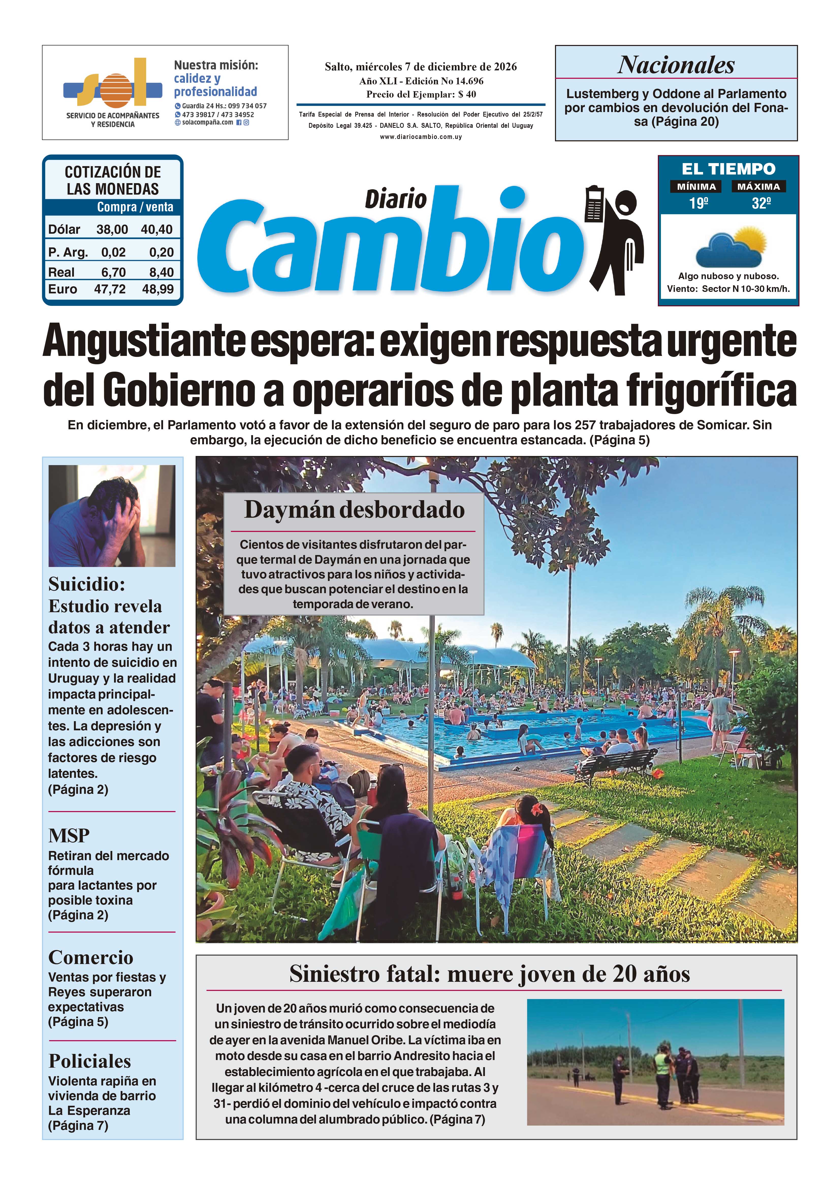 Portada de hoy