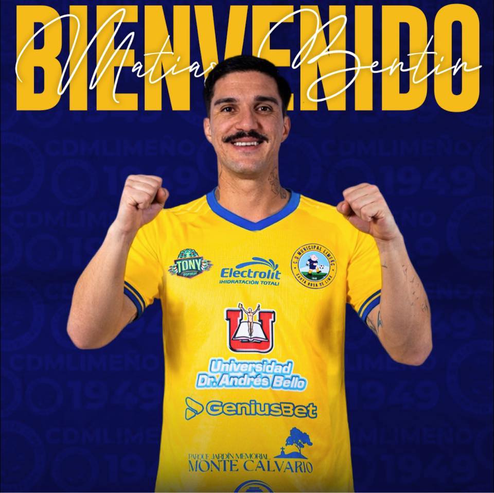 Matías Bentin deja Universitario  para jugar en El Salvador