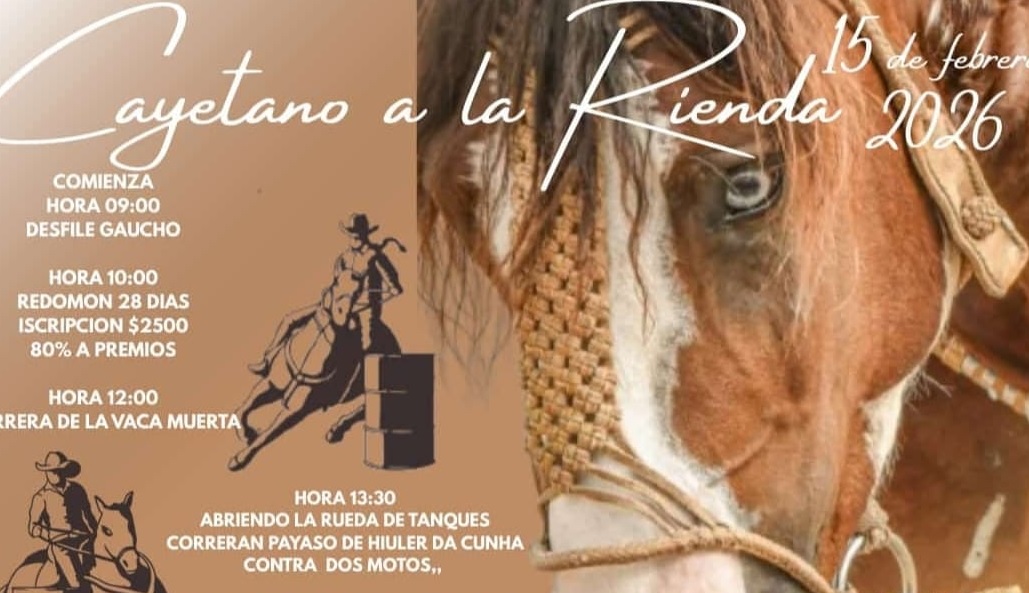 Se viene "Cayetano a la Rienda" con grandes premios en juego