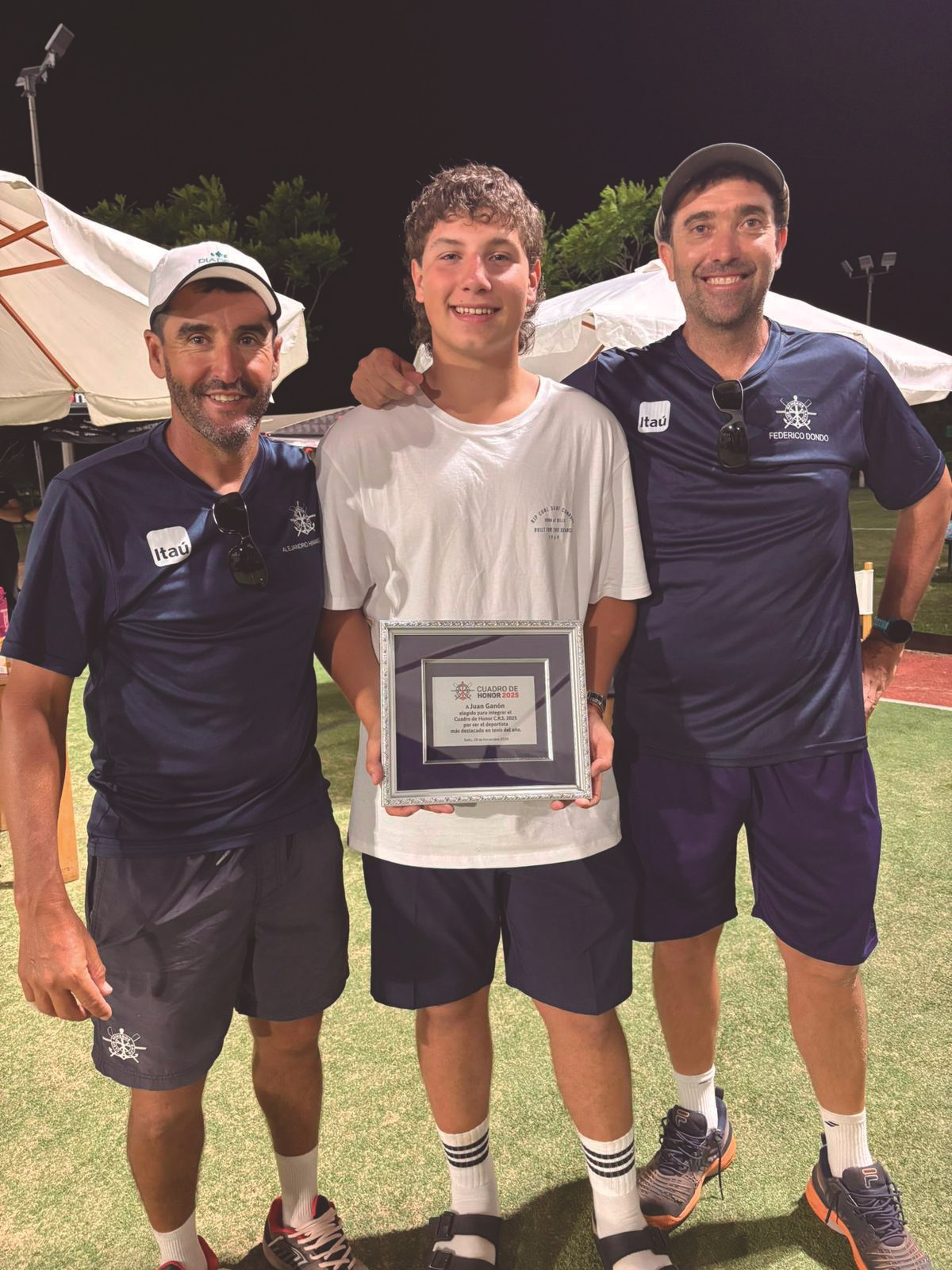 Tenis - Perfiles - “Juanchi” Ganon: “Mi objetivo principal es seguir una carrera tenística y académica en Estados Unidos”