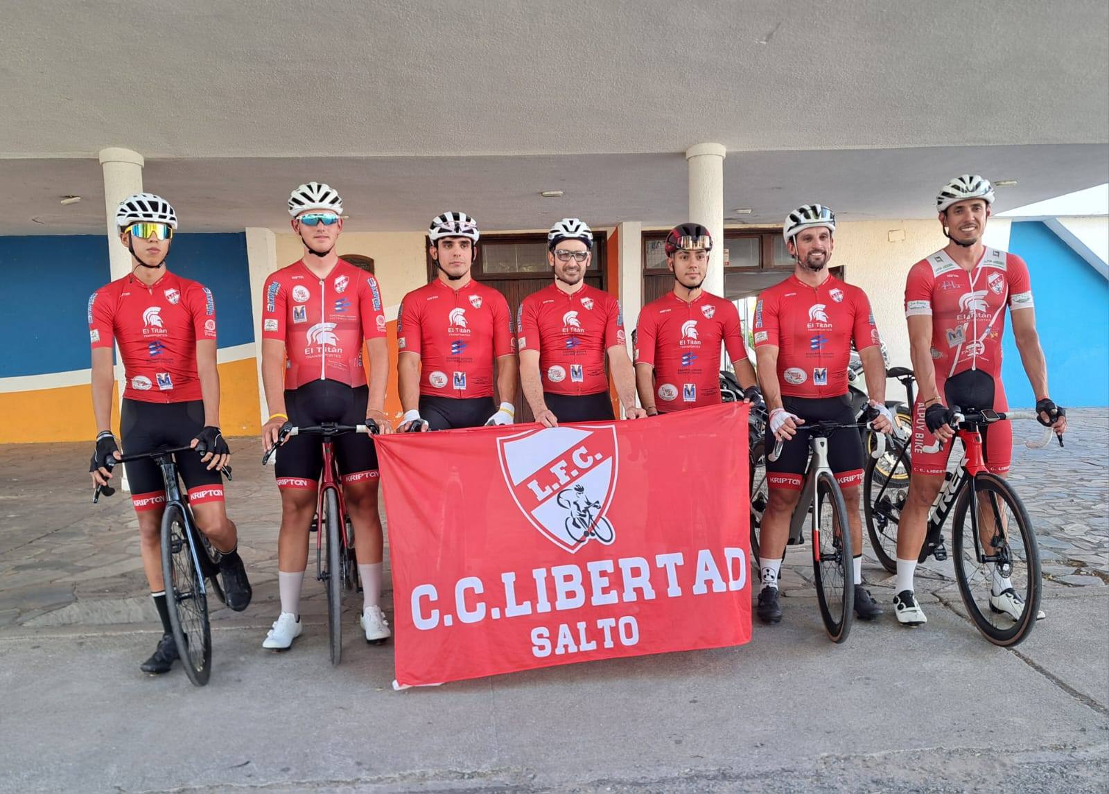 Ciclismo : Libertad de Salto tuvo un fin de semana  todo pedal en Soriano