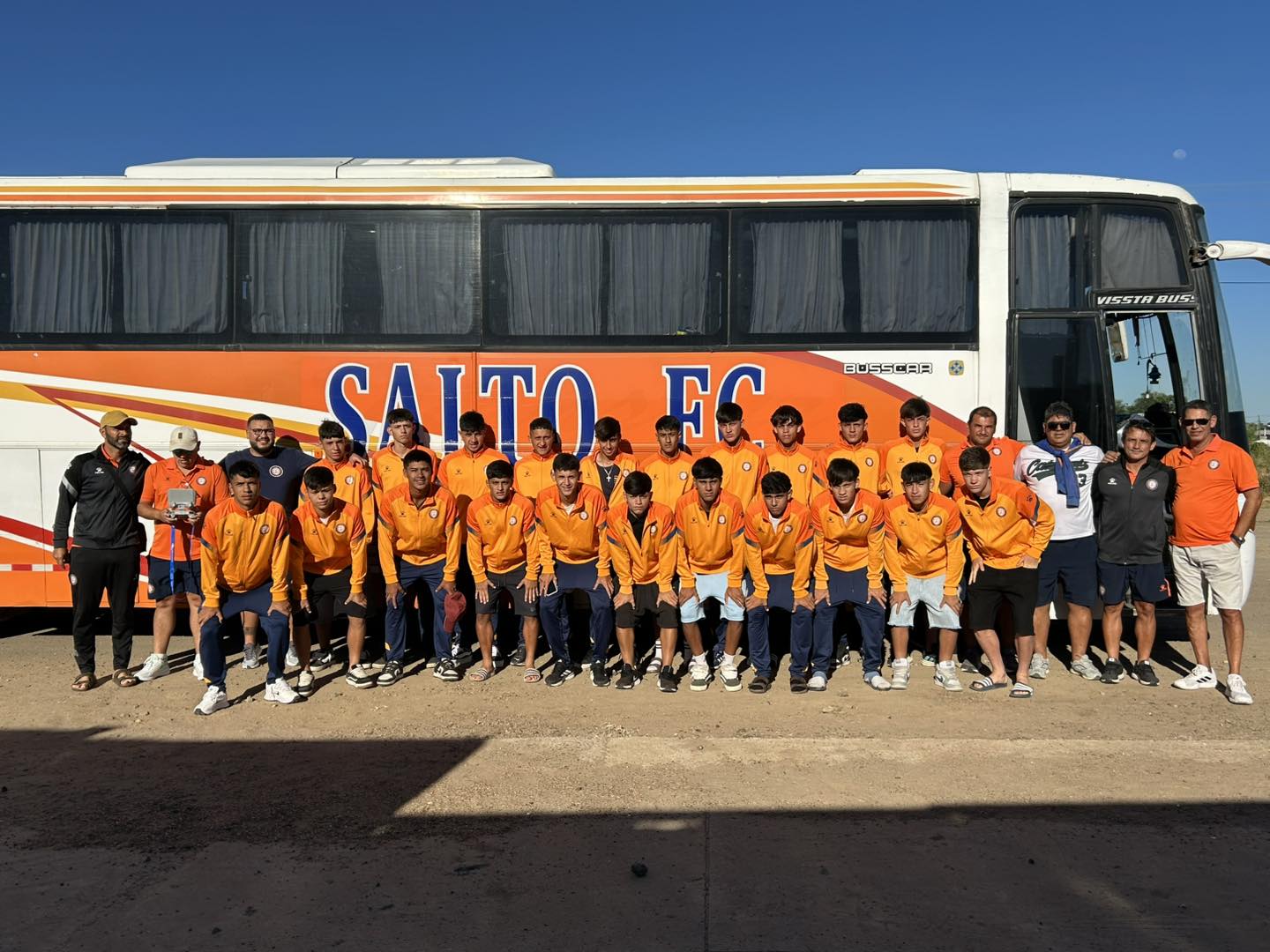 Salto FC Sub 17 juega la Copa Santiago en Brasil 