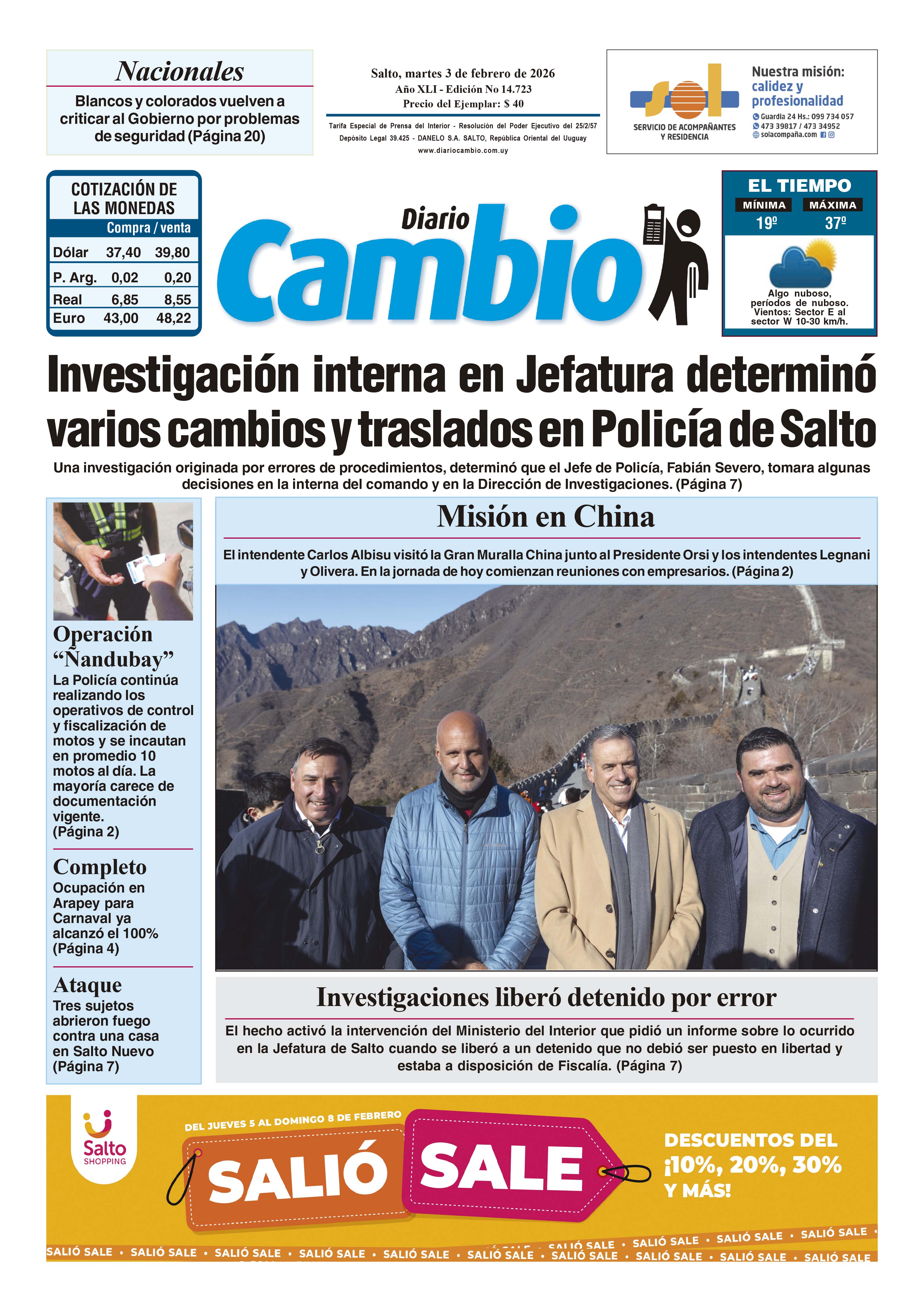 Portada de hoy