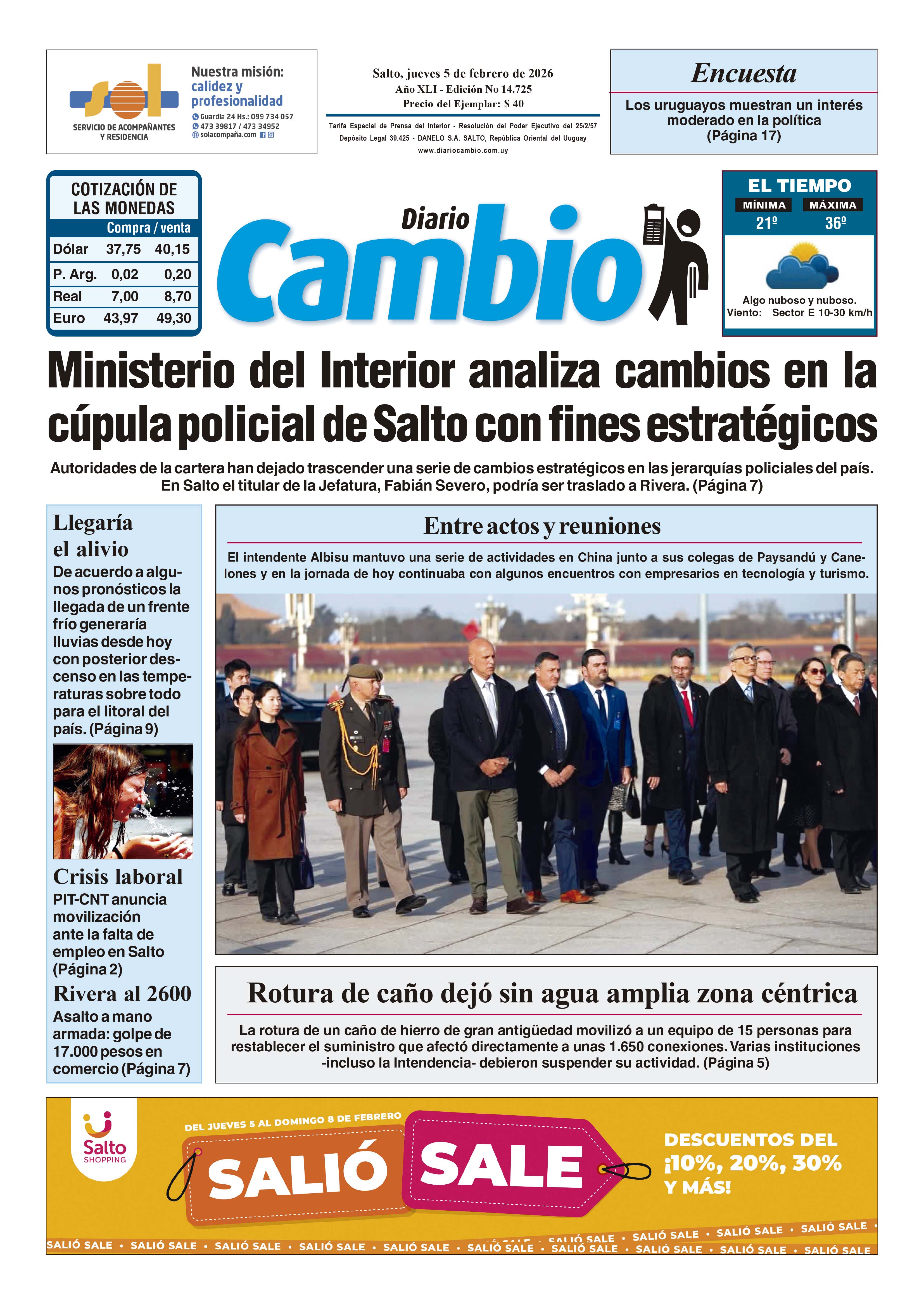 Portada de hoy