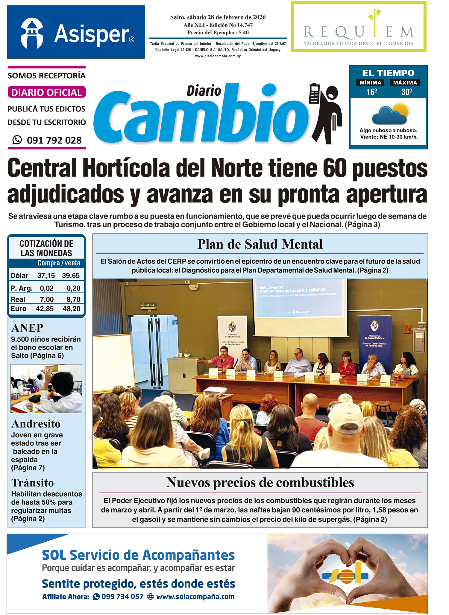 Portada de hoy