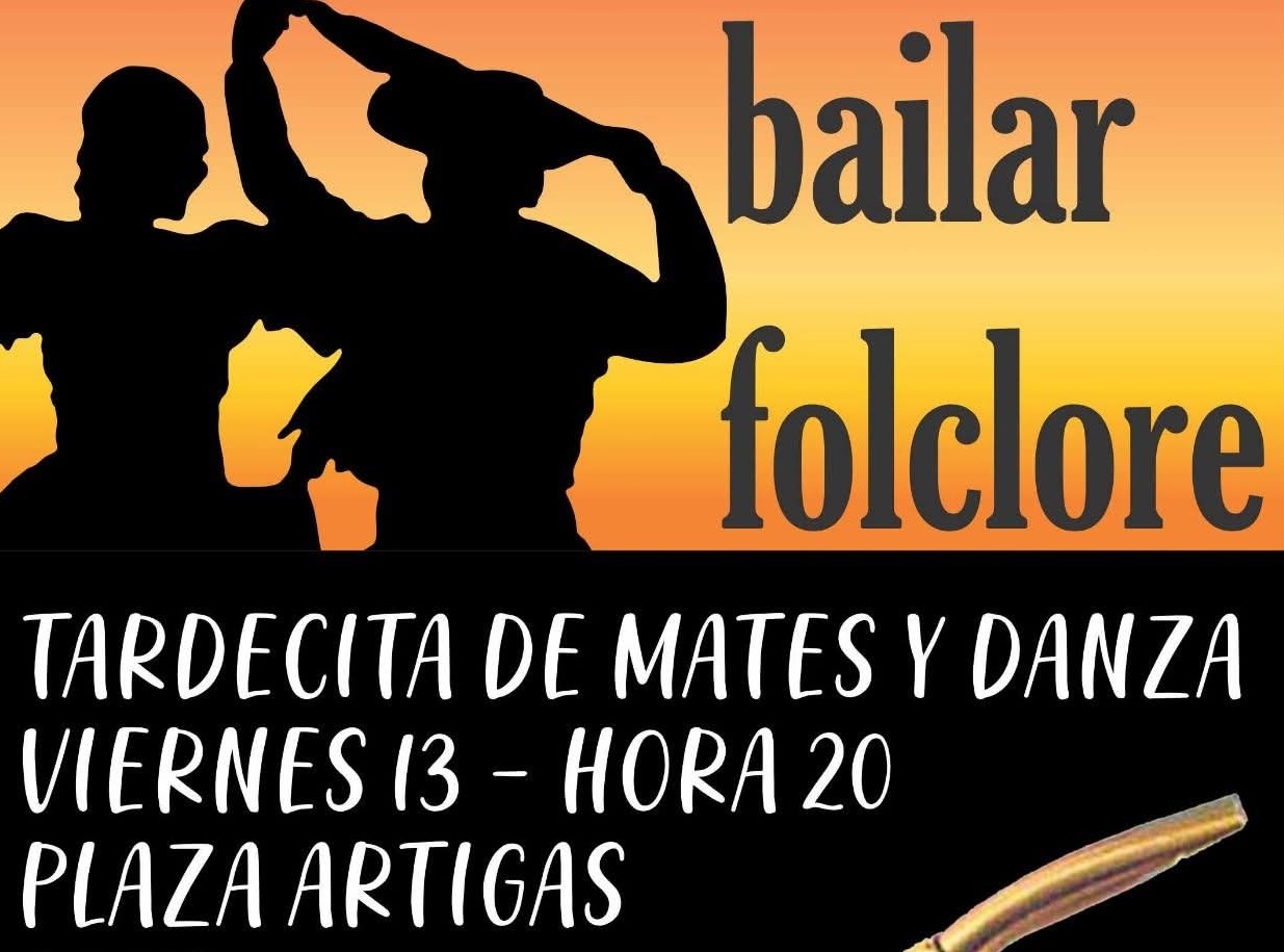 Gran encuentro de danza  y mate en Plaza Artigas
