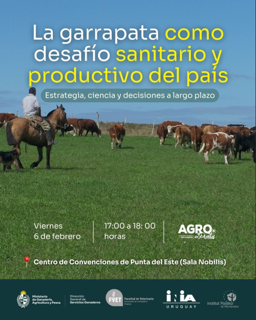 Conversatorio en Agro en Punta sobre el desafío sanitario de la garrapata