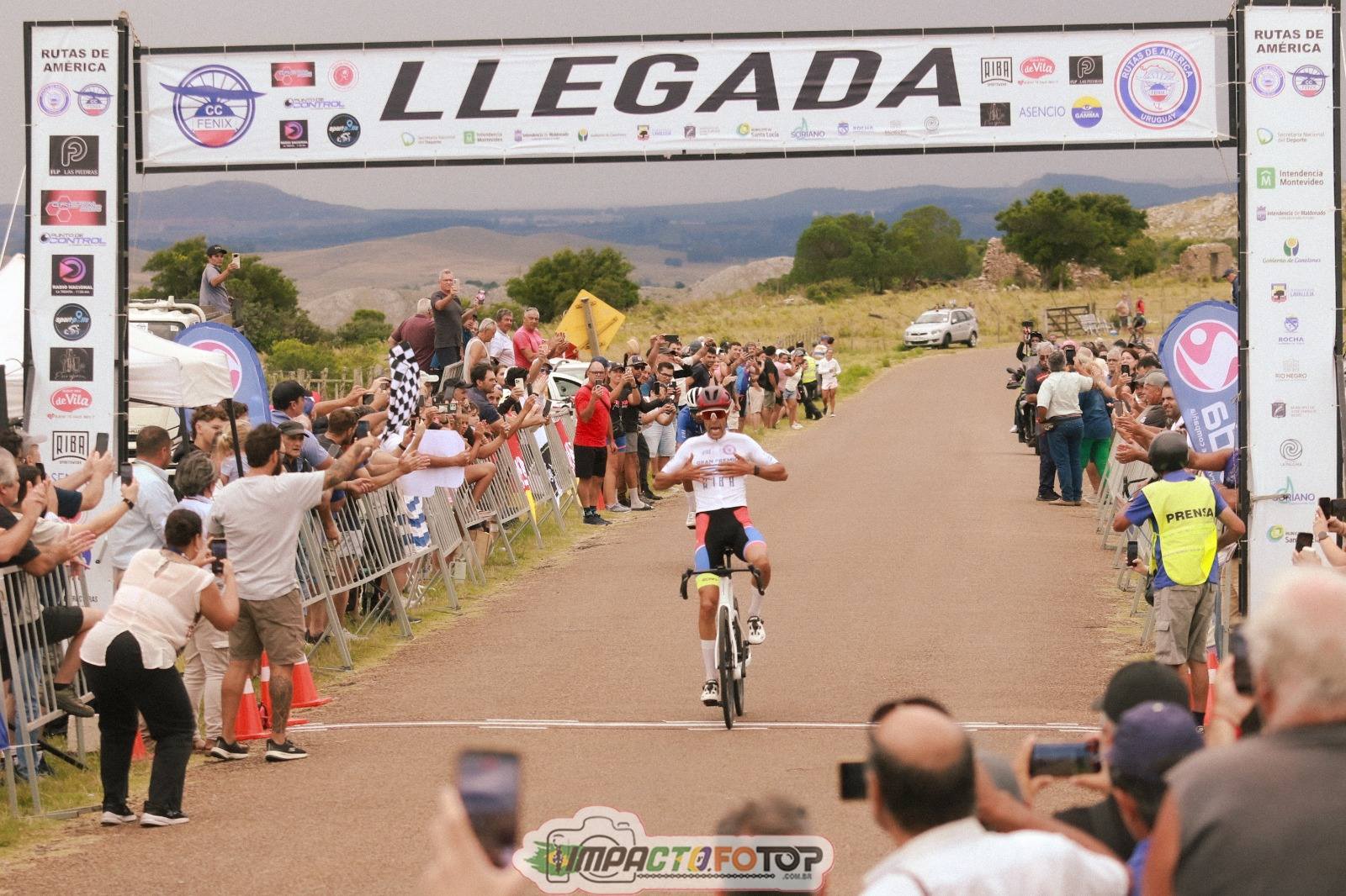 Anderson Maldonado ganó en Minas y sigue liderando Rutas de América