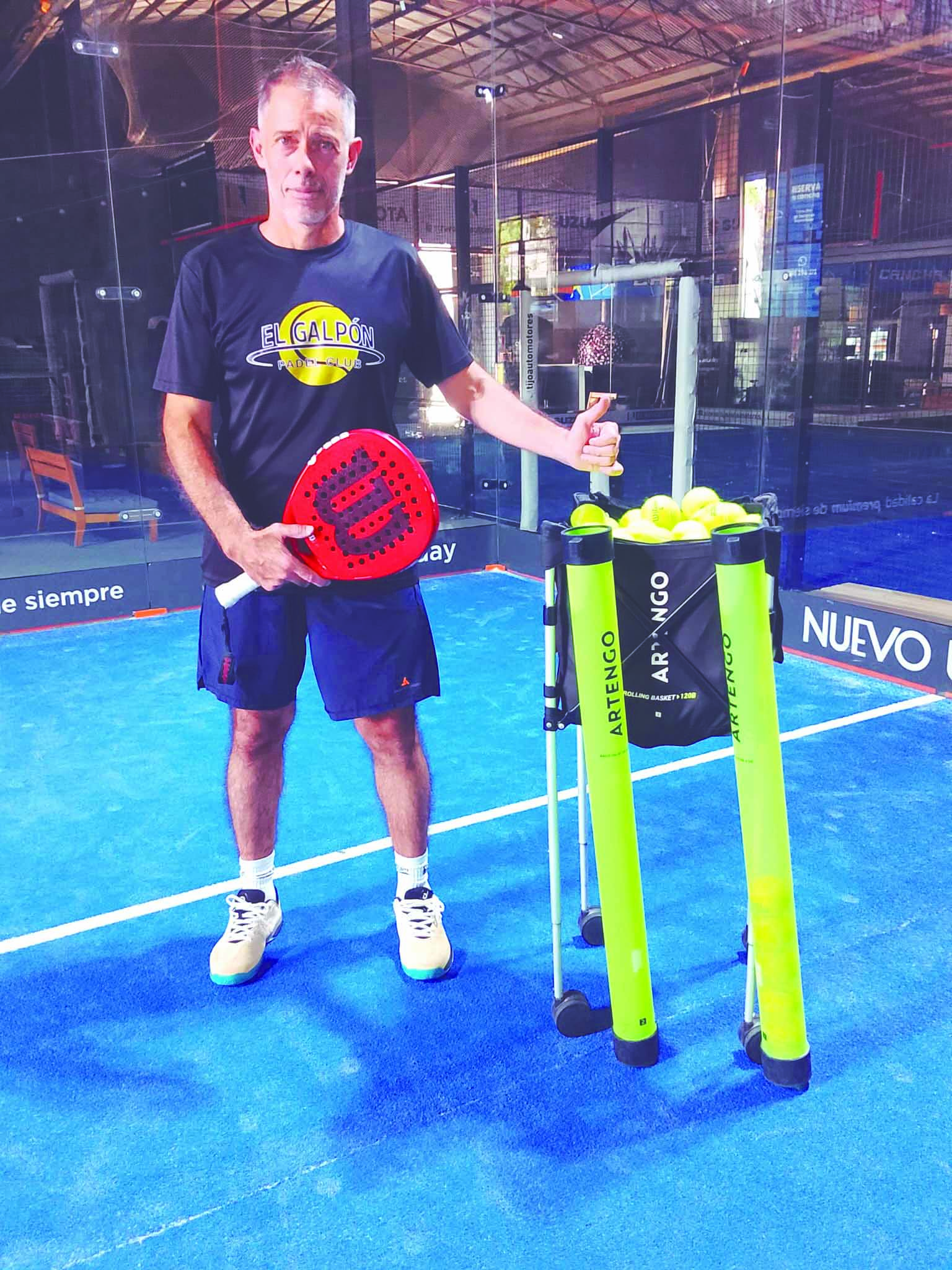 Pádel: Inicia hoy la “Escuelita  de pádel” en El Galpón