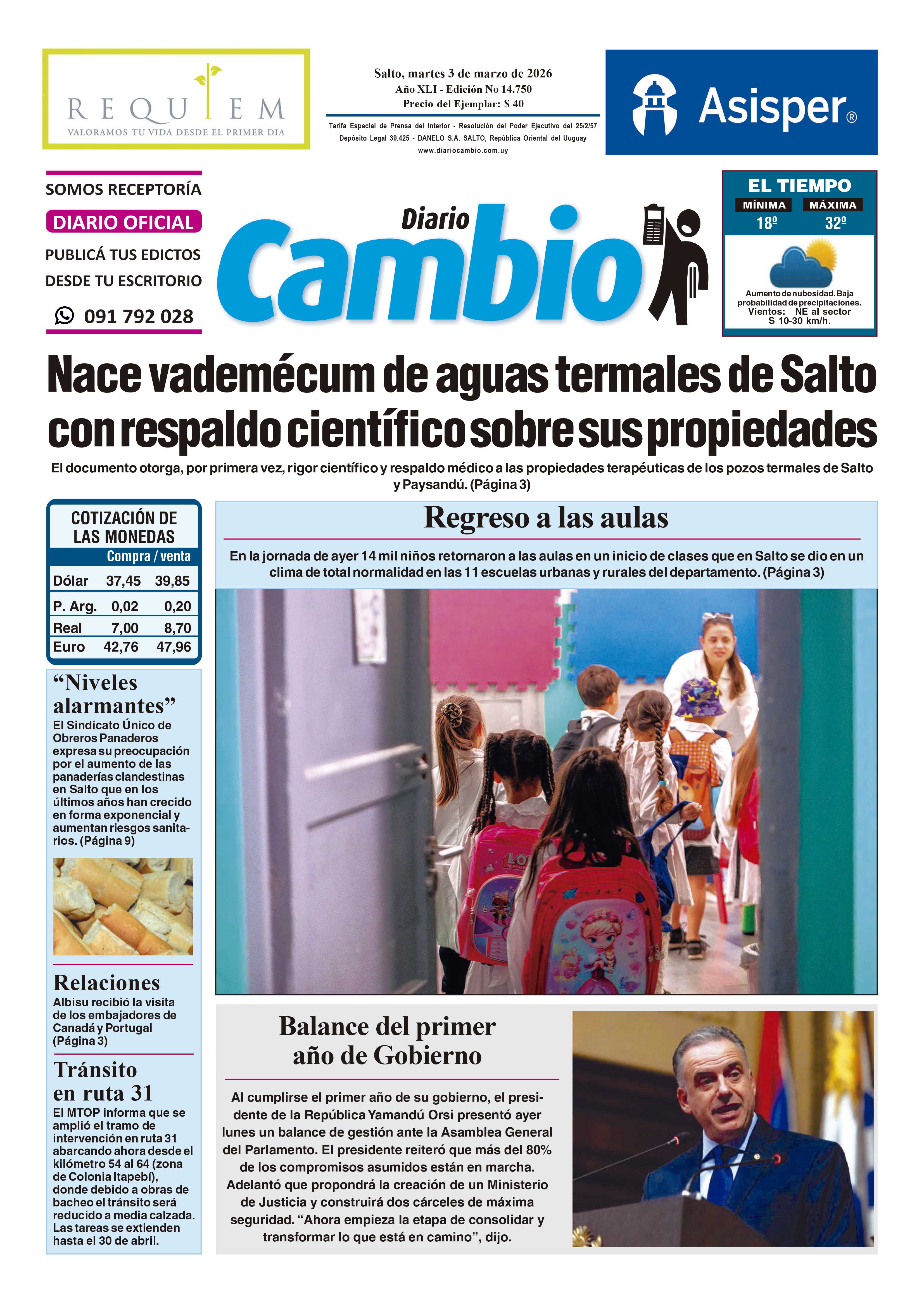 Portada de hoy