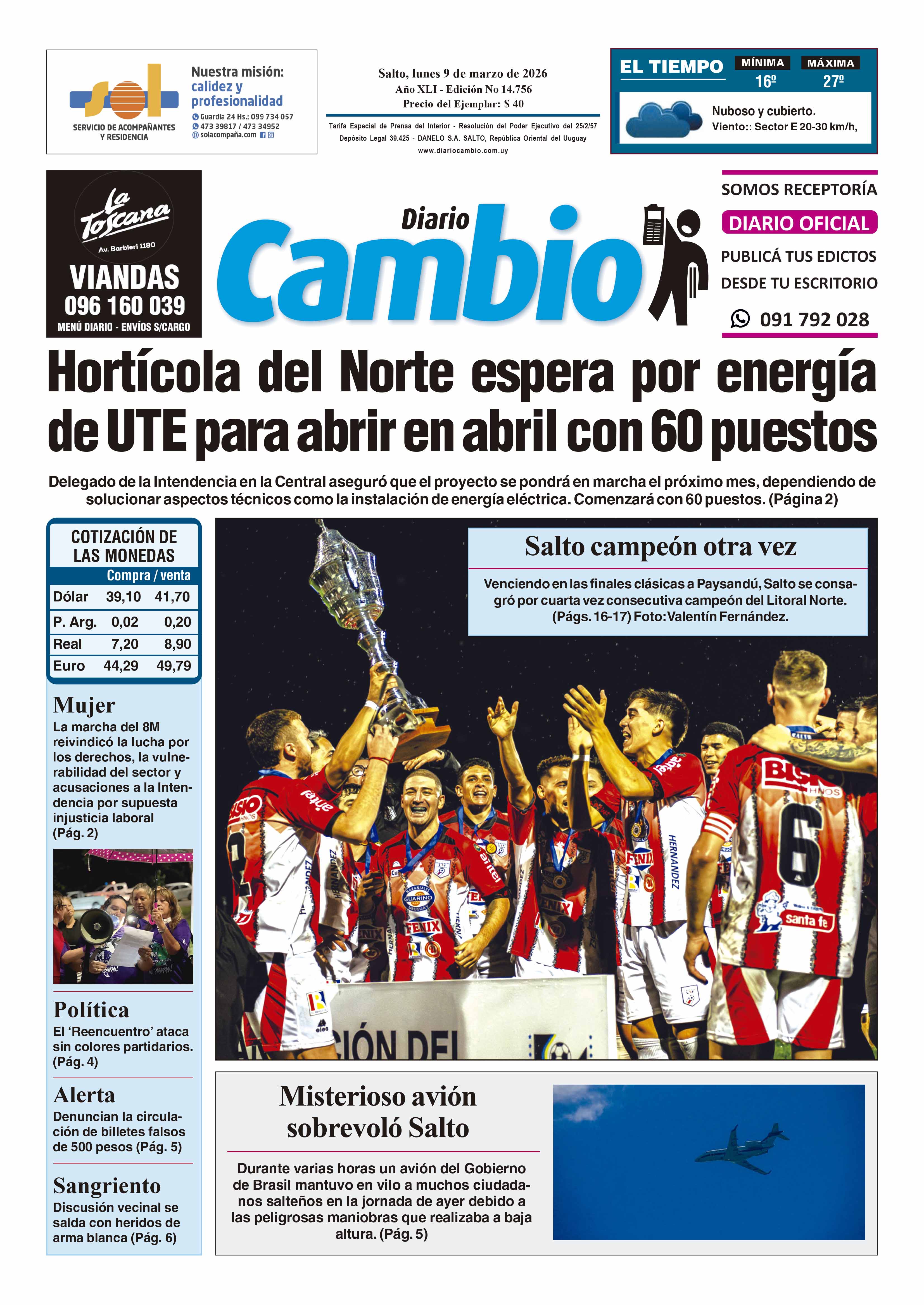 Portada de hoy