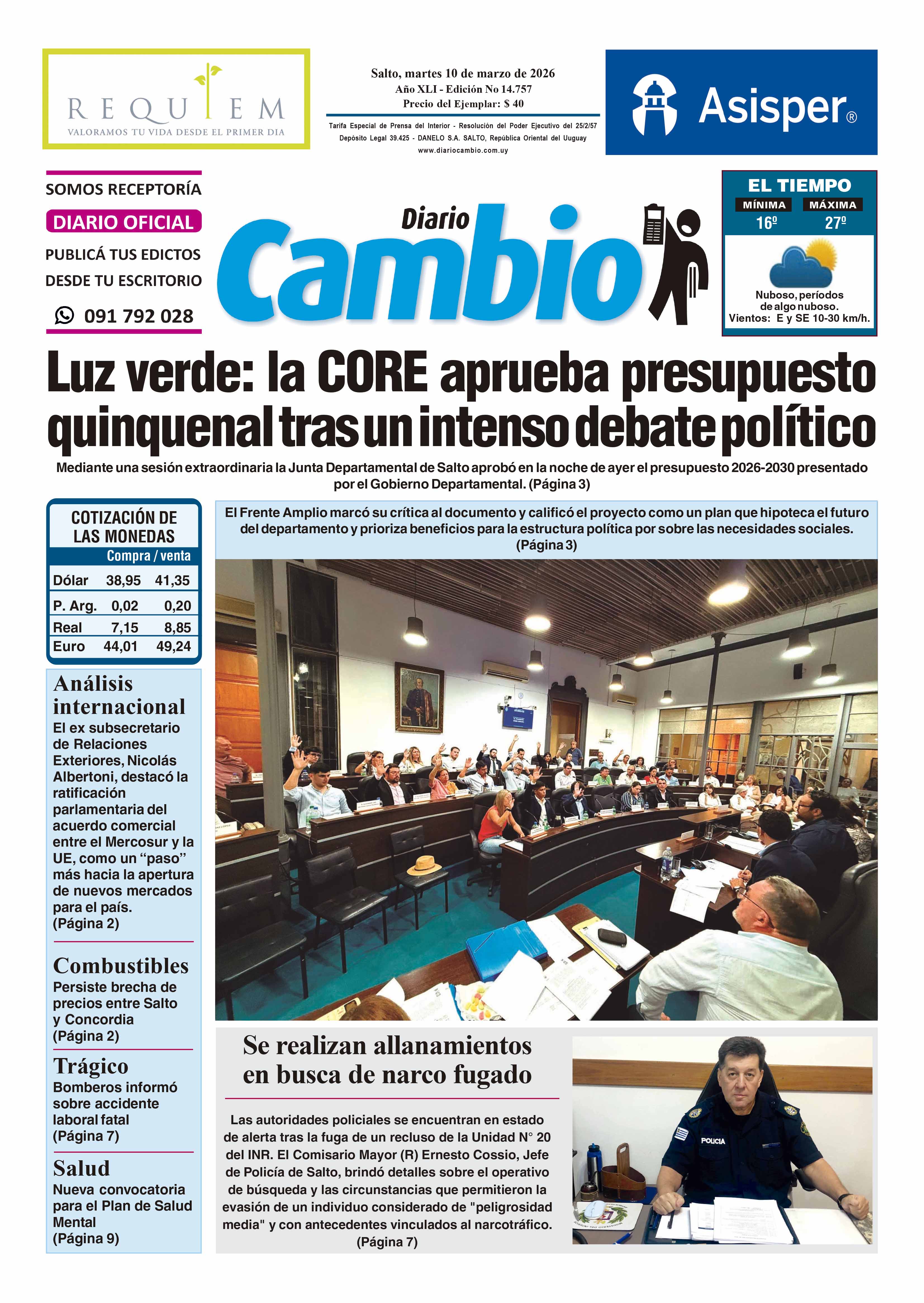 Portada de hoy