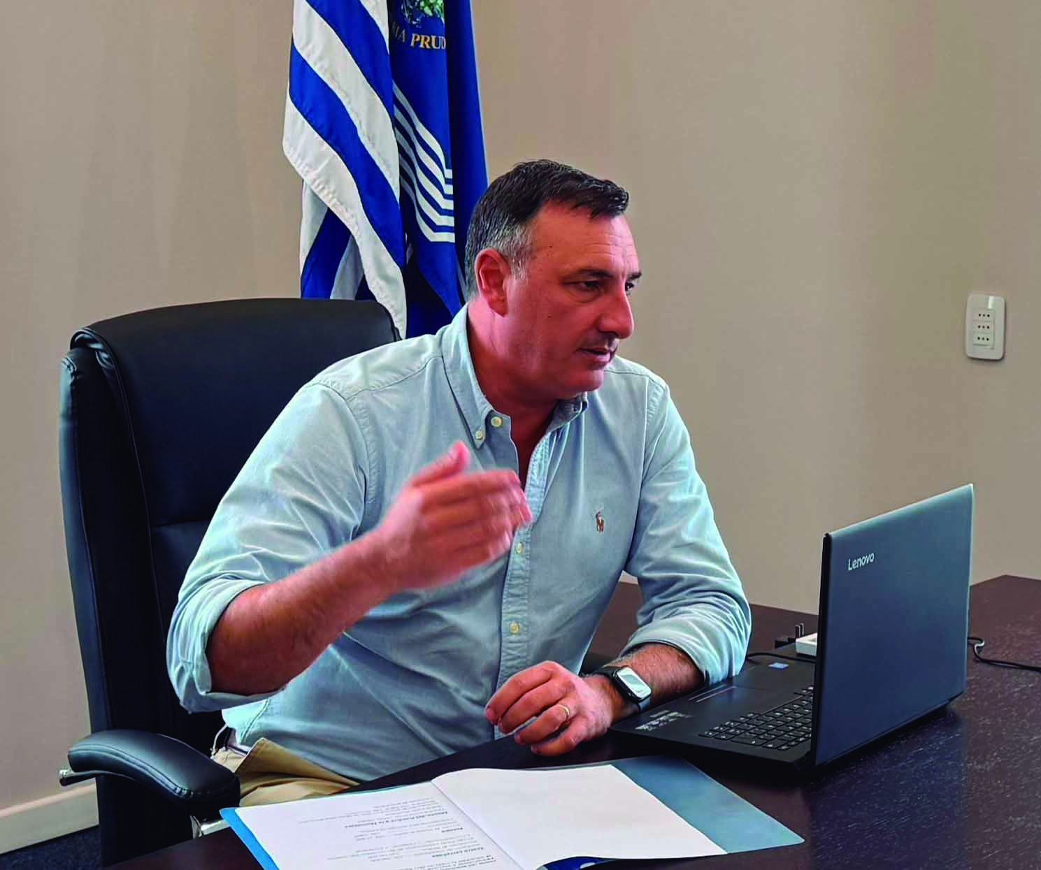 Intendente Albisu proyecta una inversión histórica de US$ 320  millones para reconstruir Salto