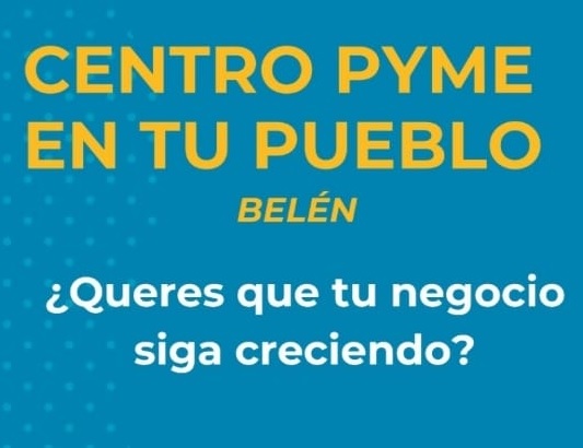 Belén tendrá una jornada clave  para emprendedores y Pymes