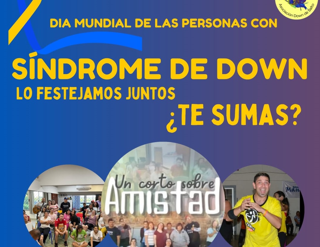Invitan a una intervención inclusiva en Plaza Artigas  en el marco del Día Mundial del Síndrome de Down 