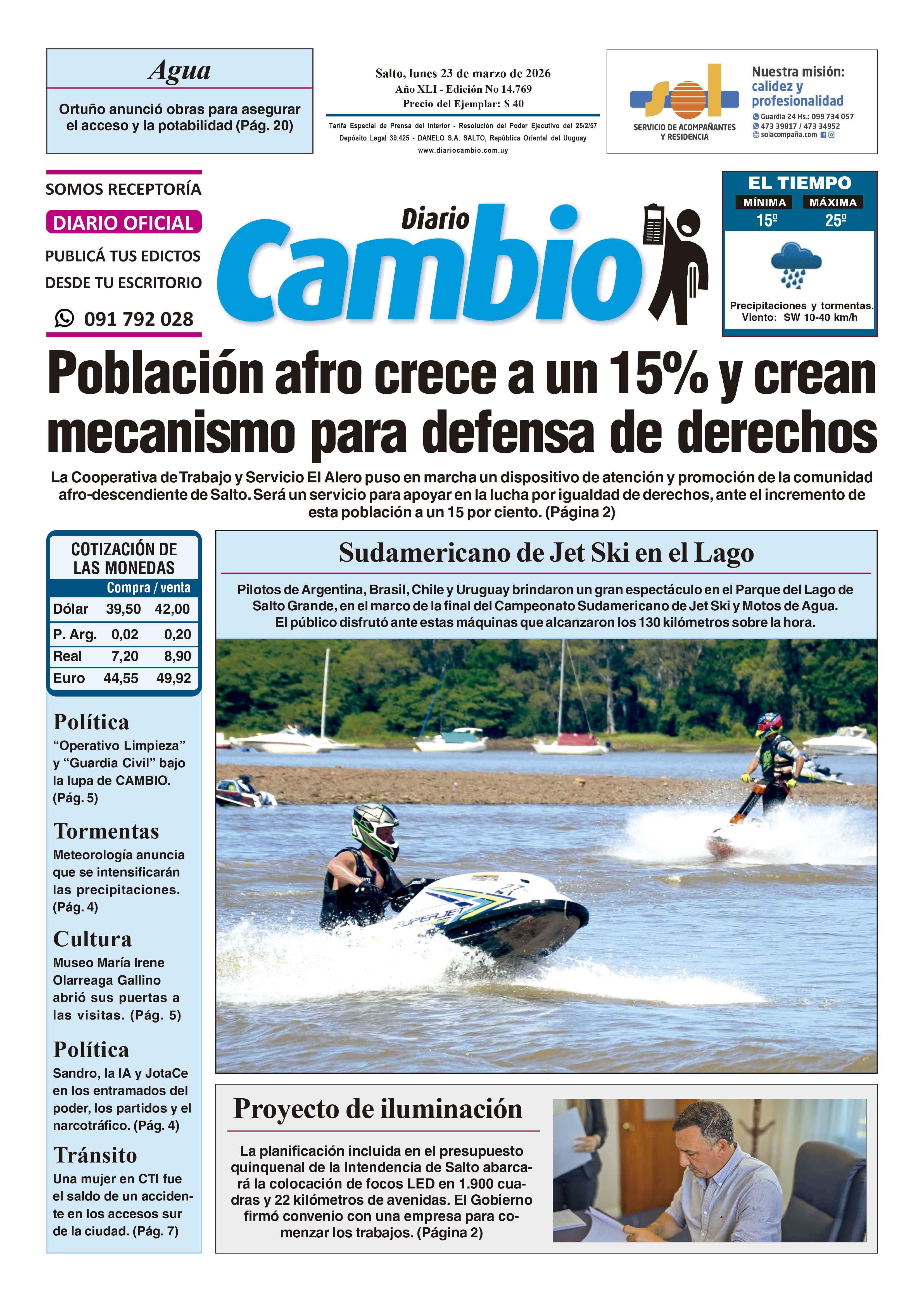 Portada de hoy