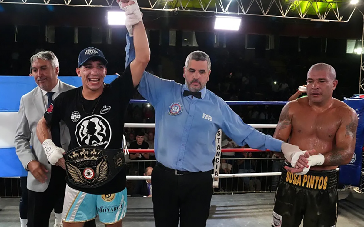Sosa Pintos perdió  en el tercer round