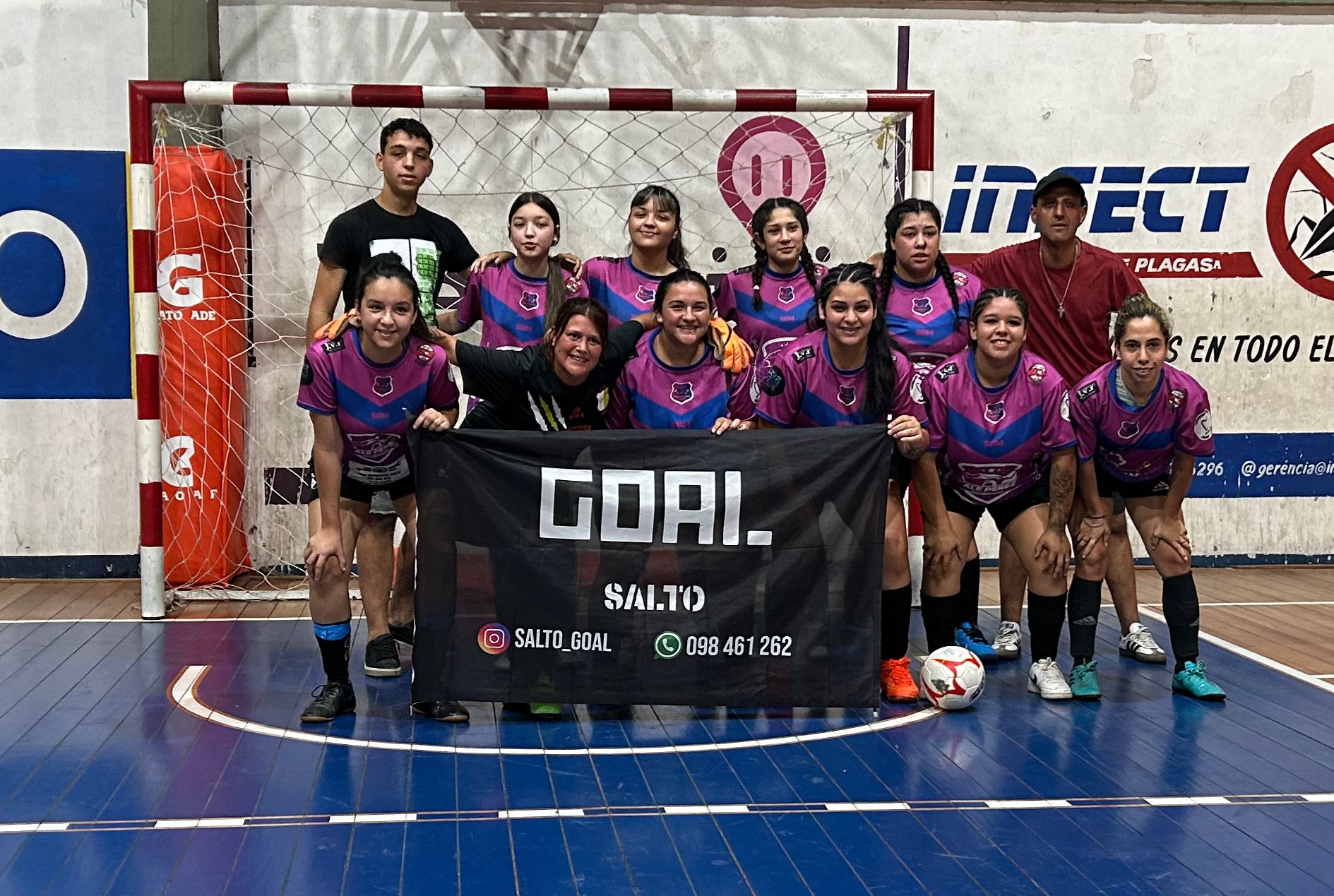 El equipo formado del CAAS.