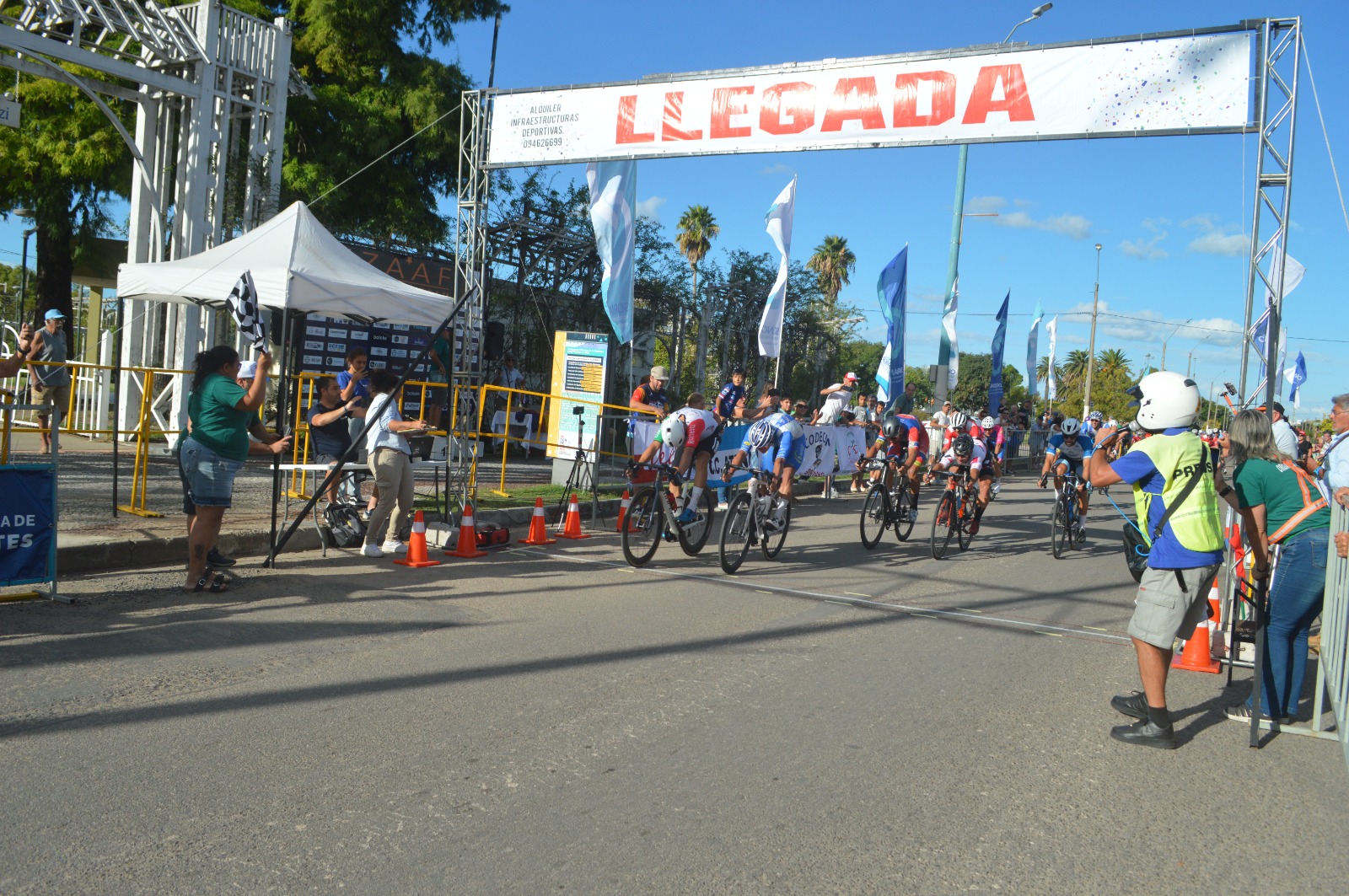 2ª etapa de la Vuelta Ciclista Chaná: Anchieri nuevo líder y salteños siguen de cerca en la General