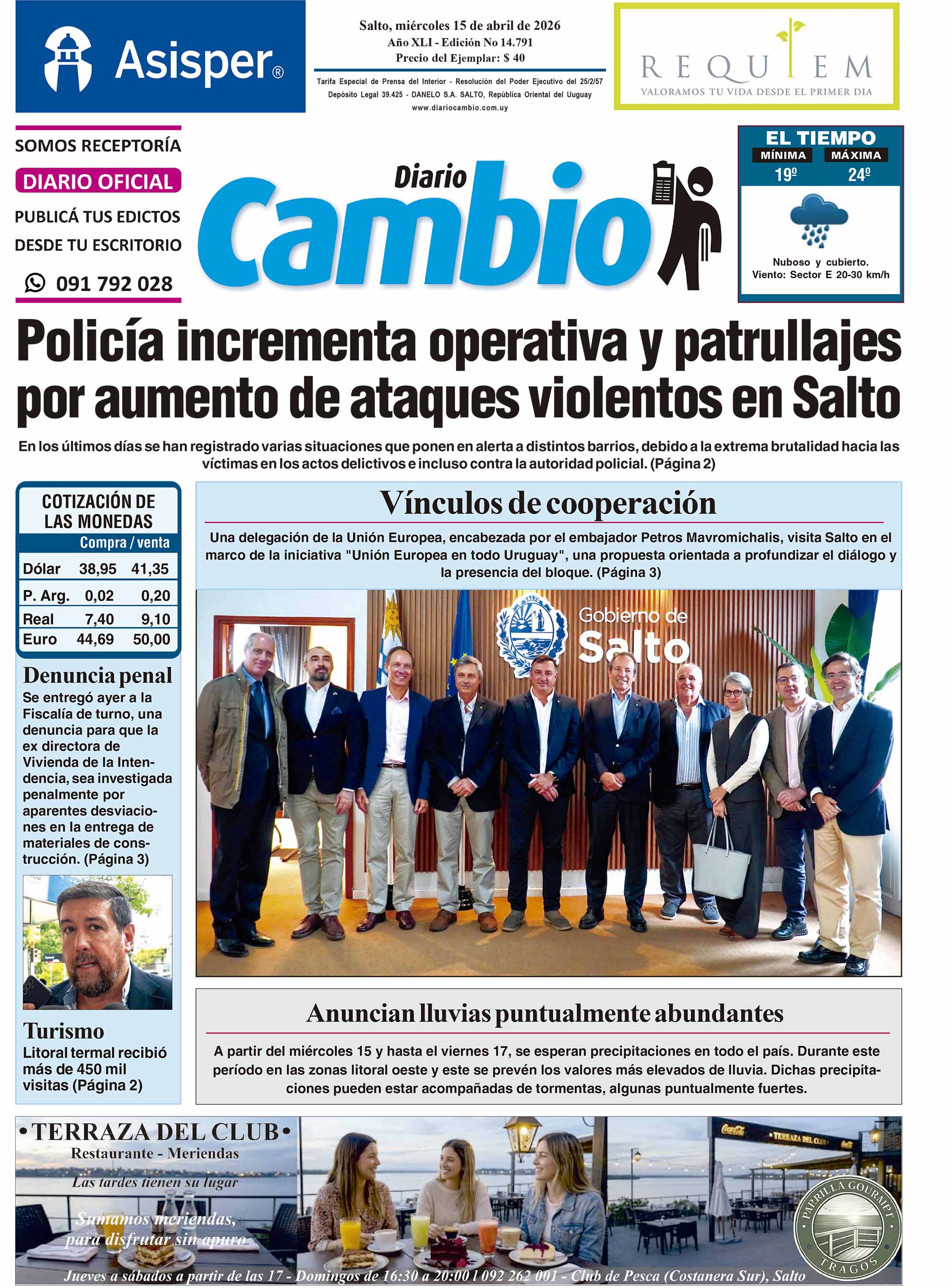 Portada de hoy