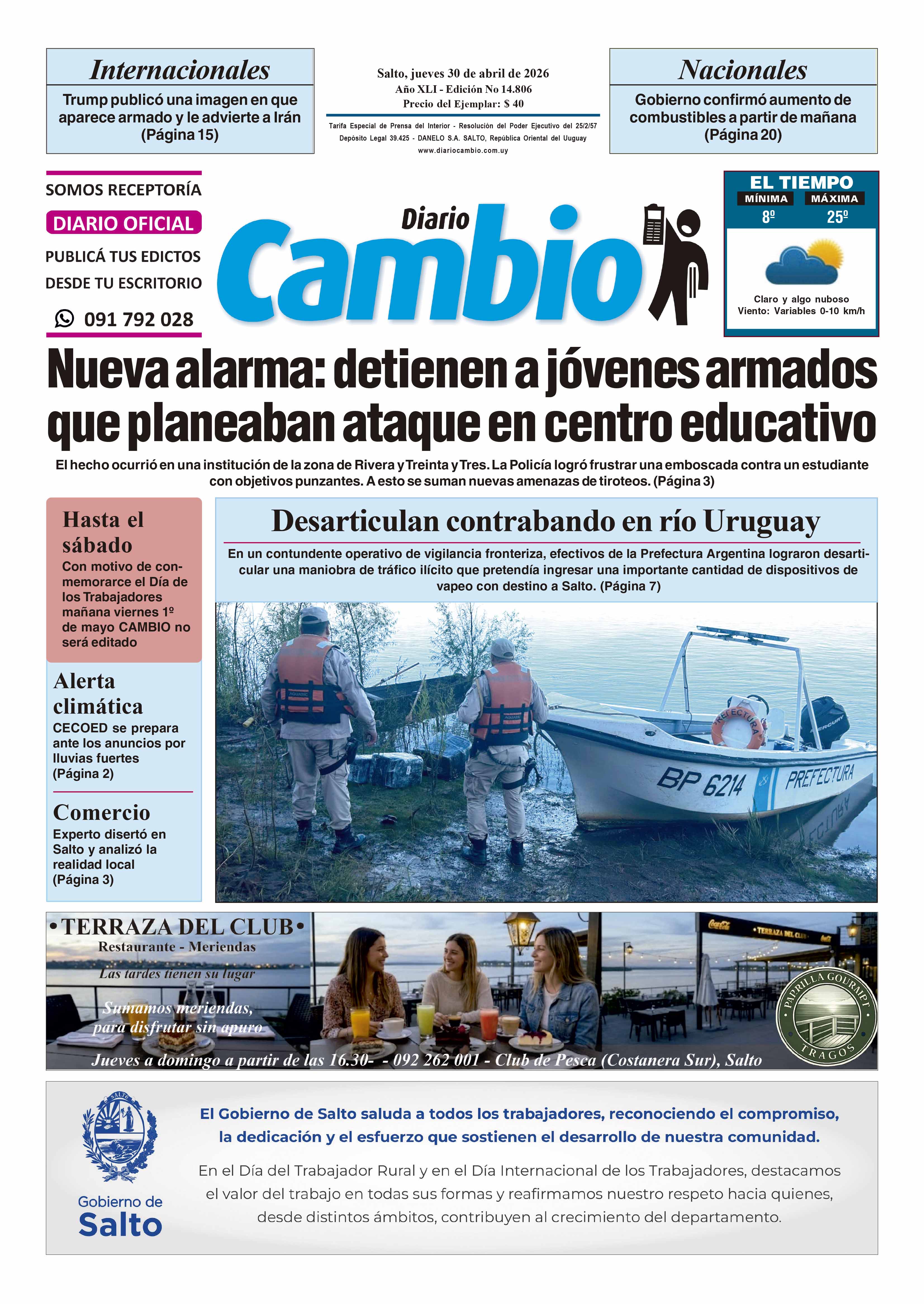 Portada de hoy