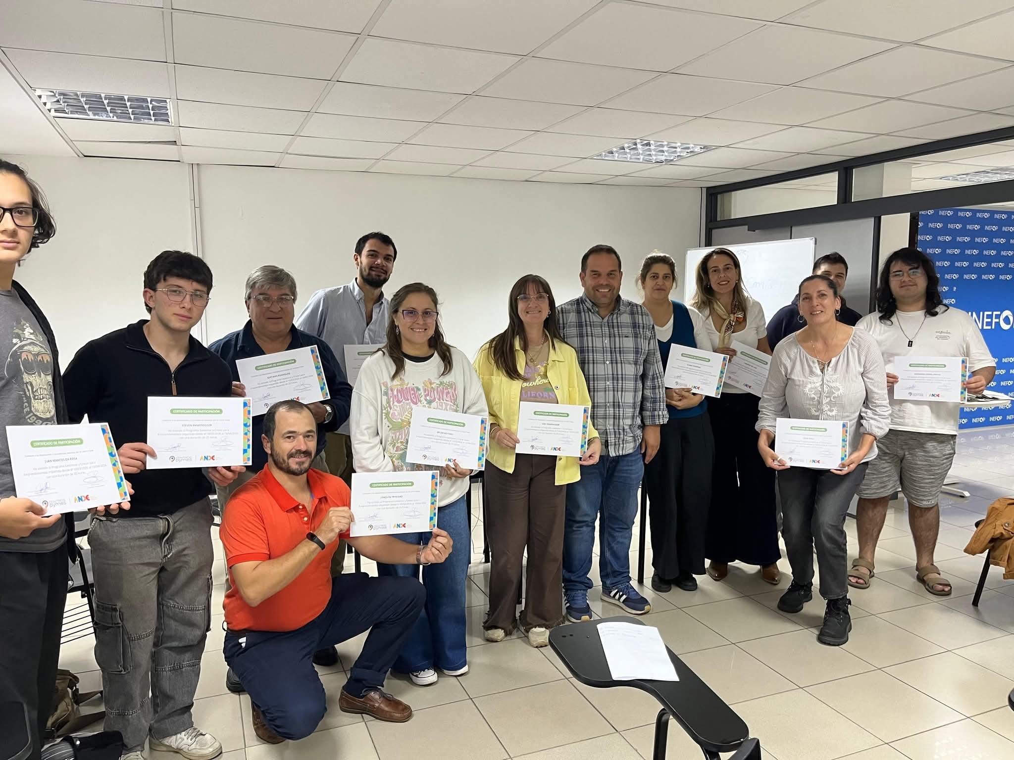 Impulso al emprendedurismo local: más de 30 empresarios emprendedores completaron con éxito el ciclo de formación