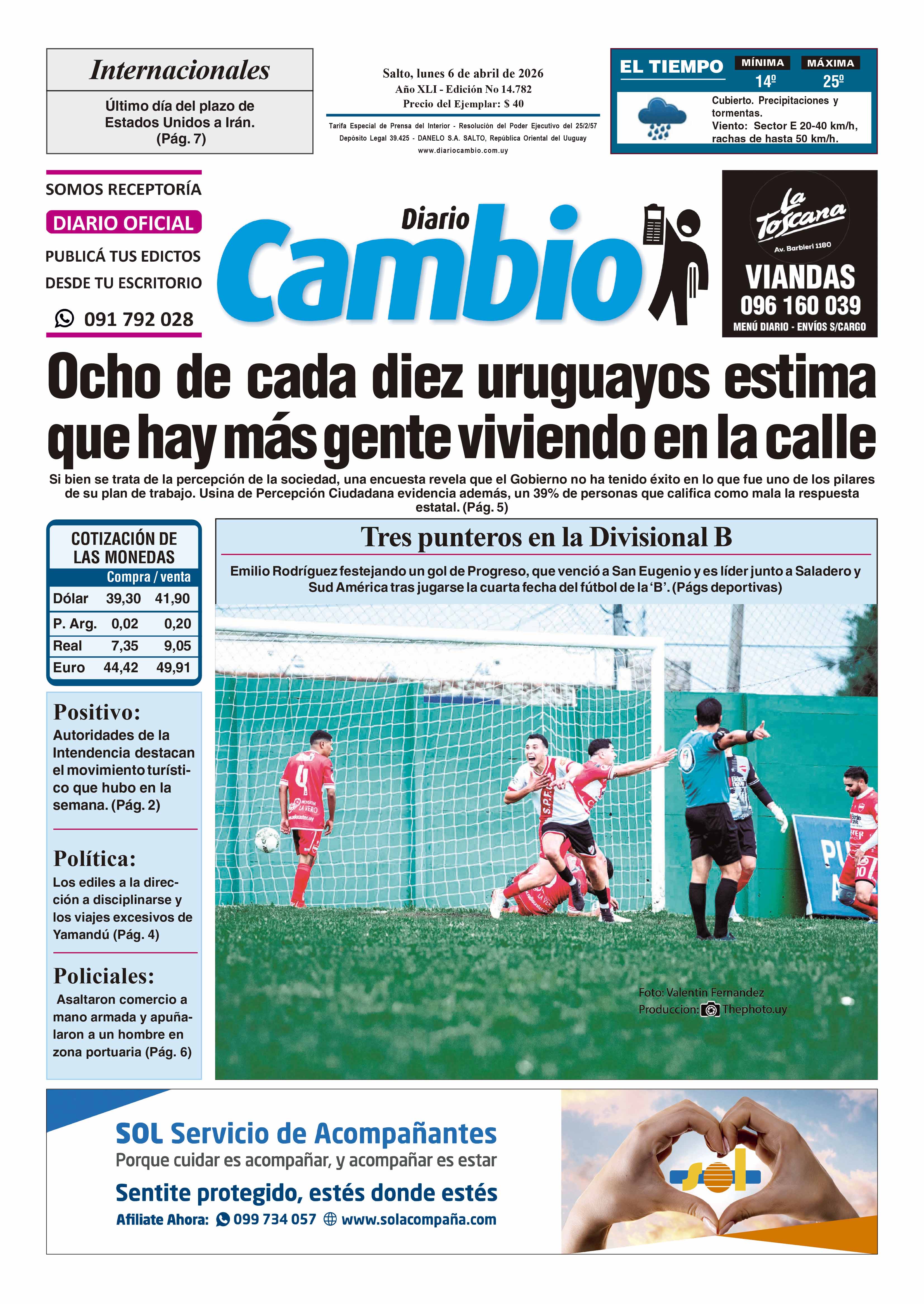 Portada de hoy