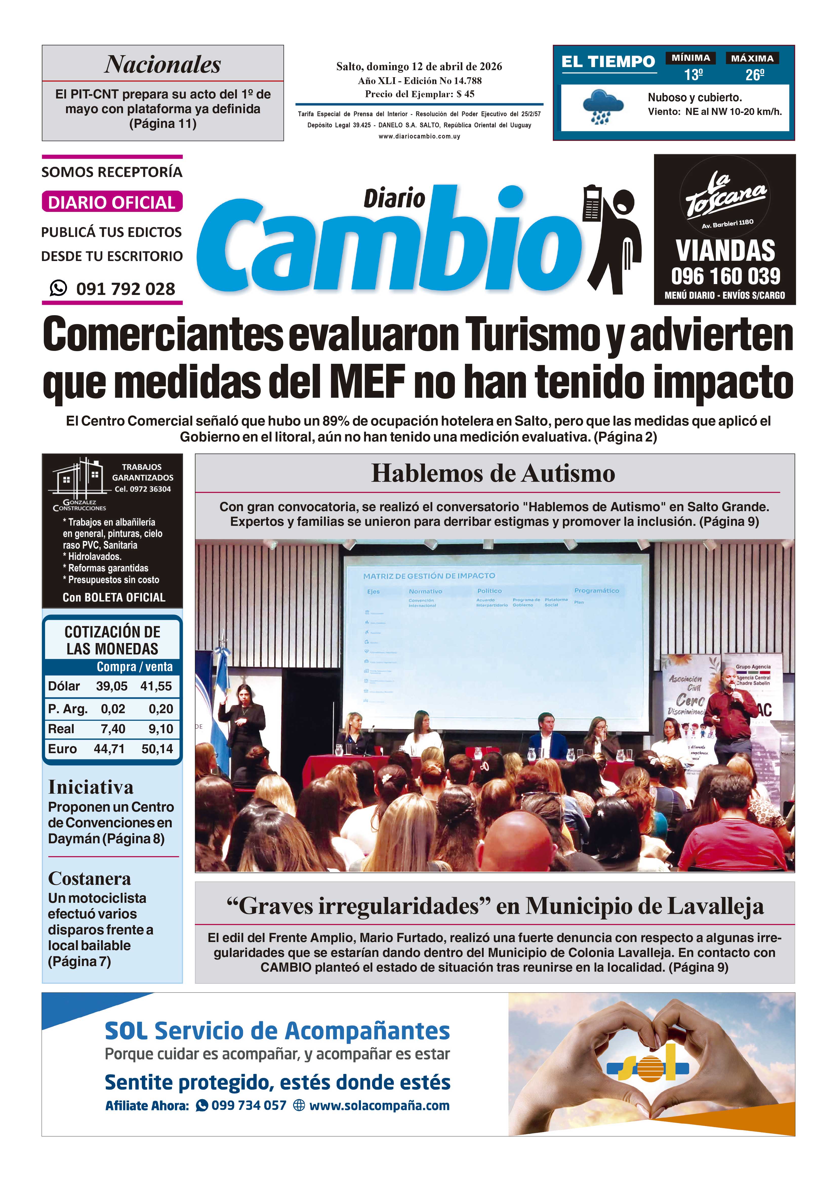 Portada de hoy