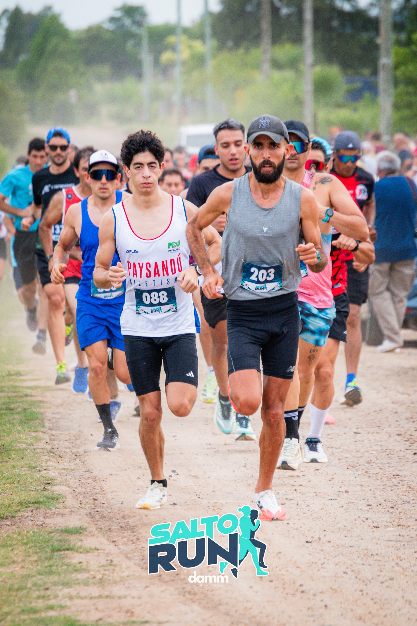 Gerónimo Corujo ganó la primera fecha de Salto Run en la costa