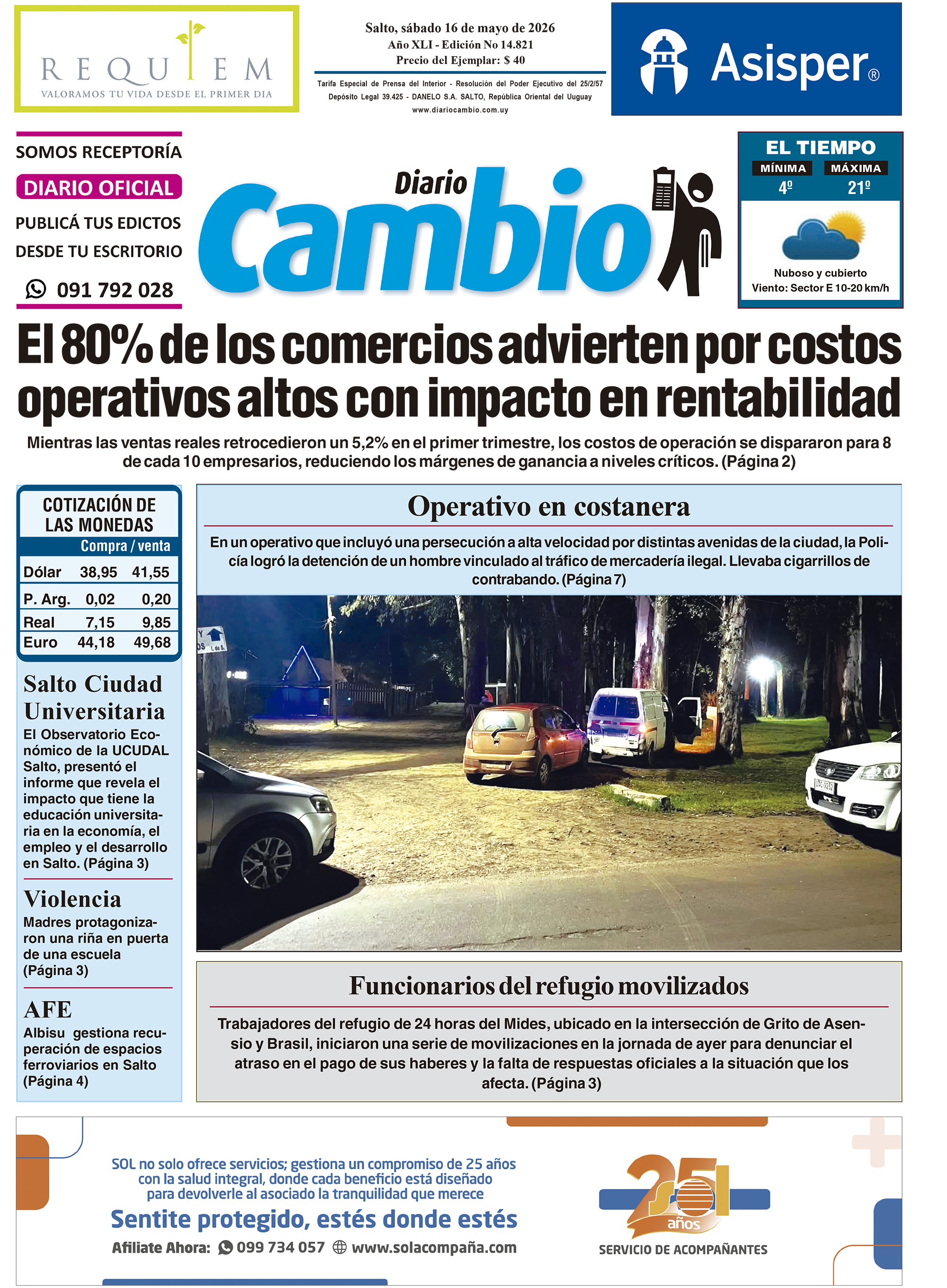 Portada de hoy