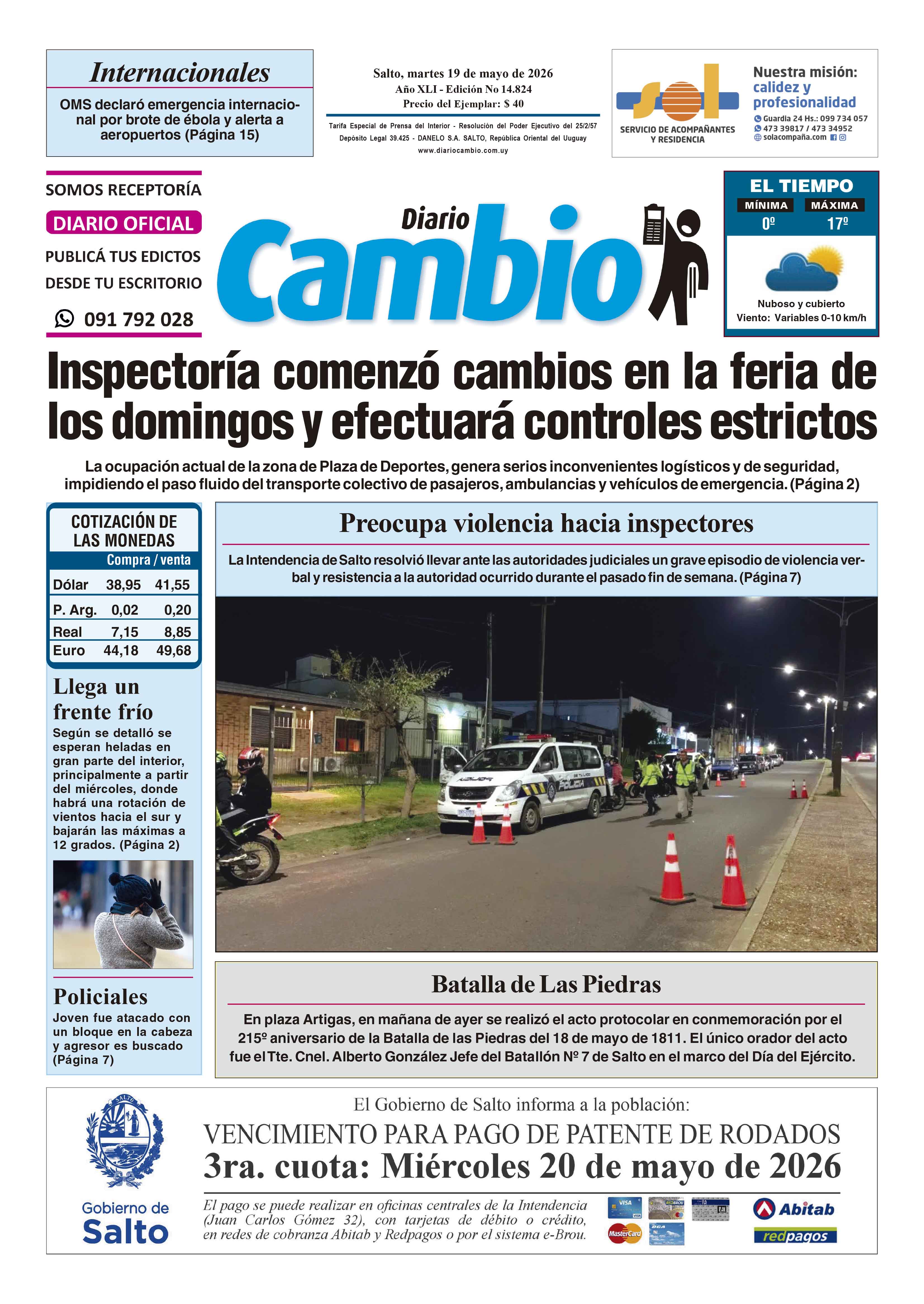 Portada de hoy