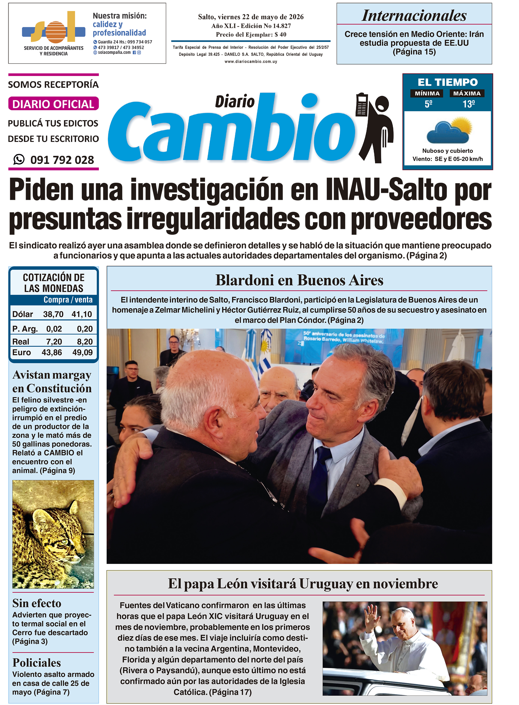 Portada de hoy