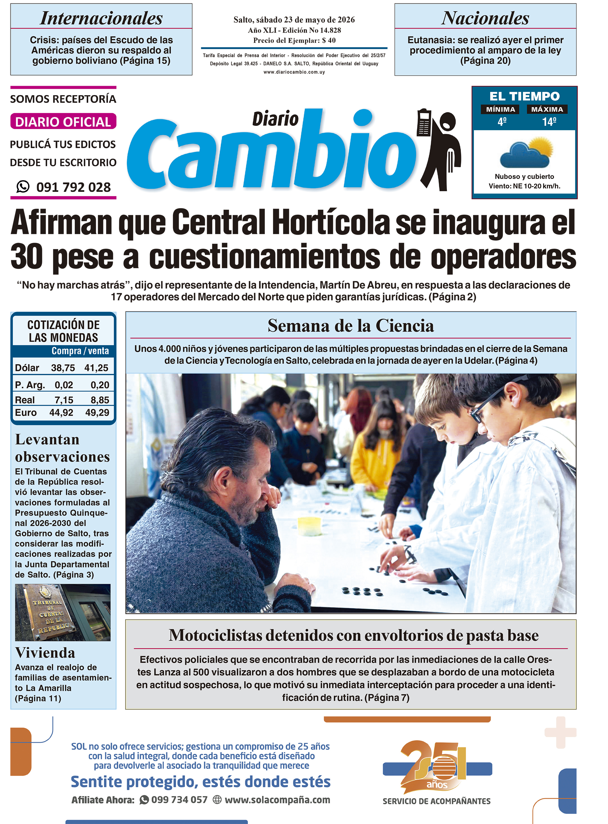 Portada de hoy
