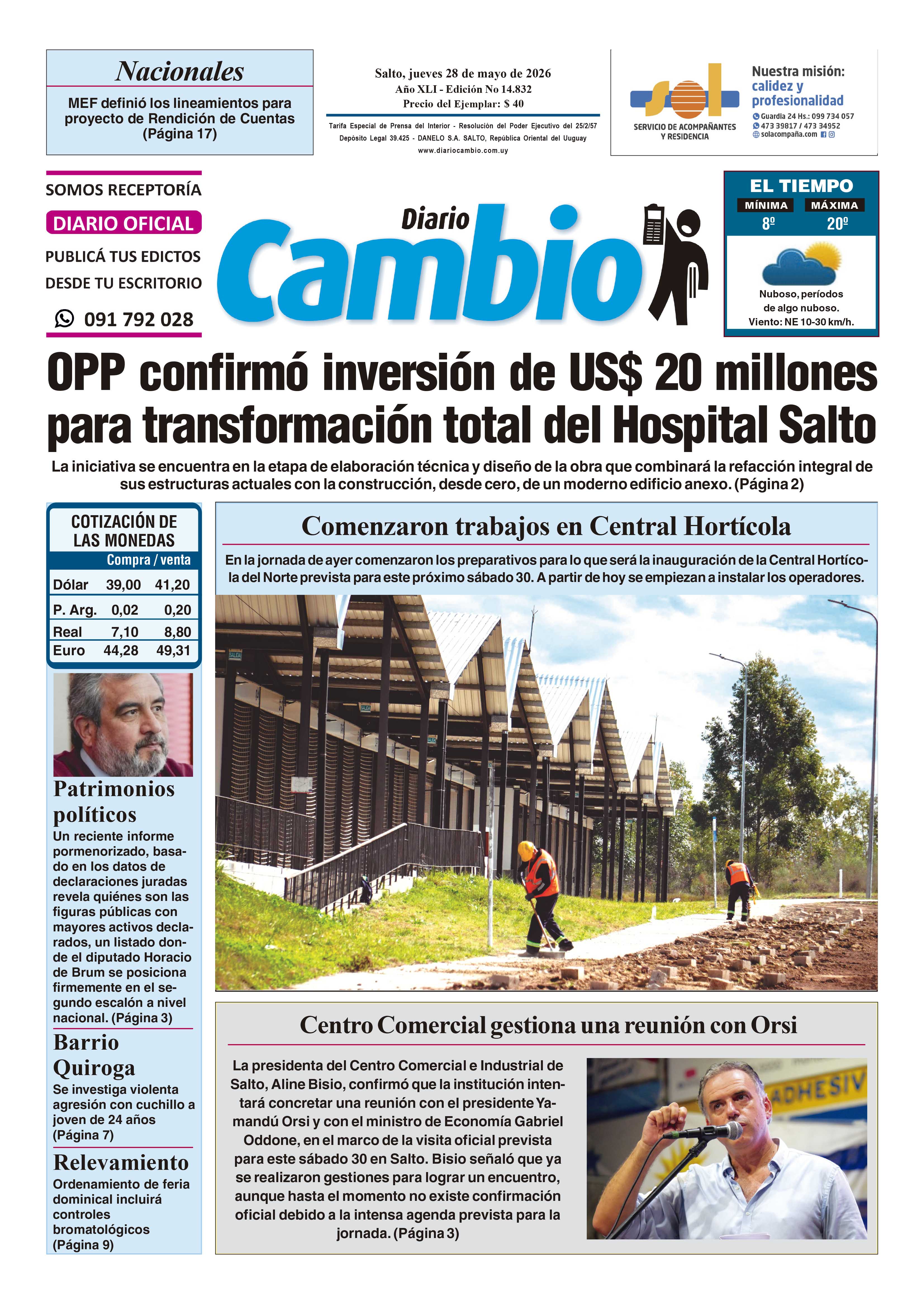 Portada de hoy
