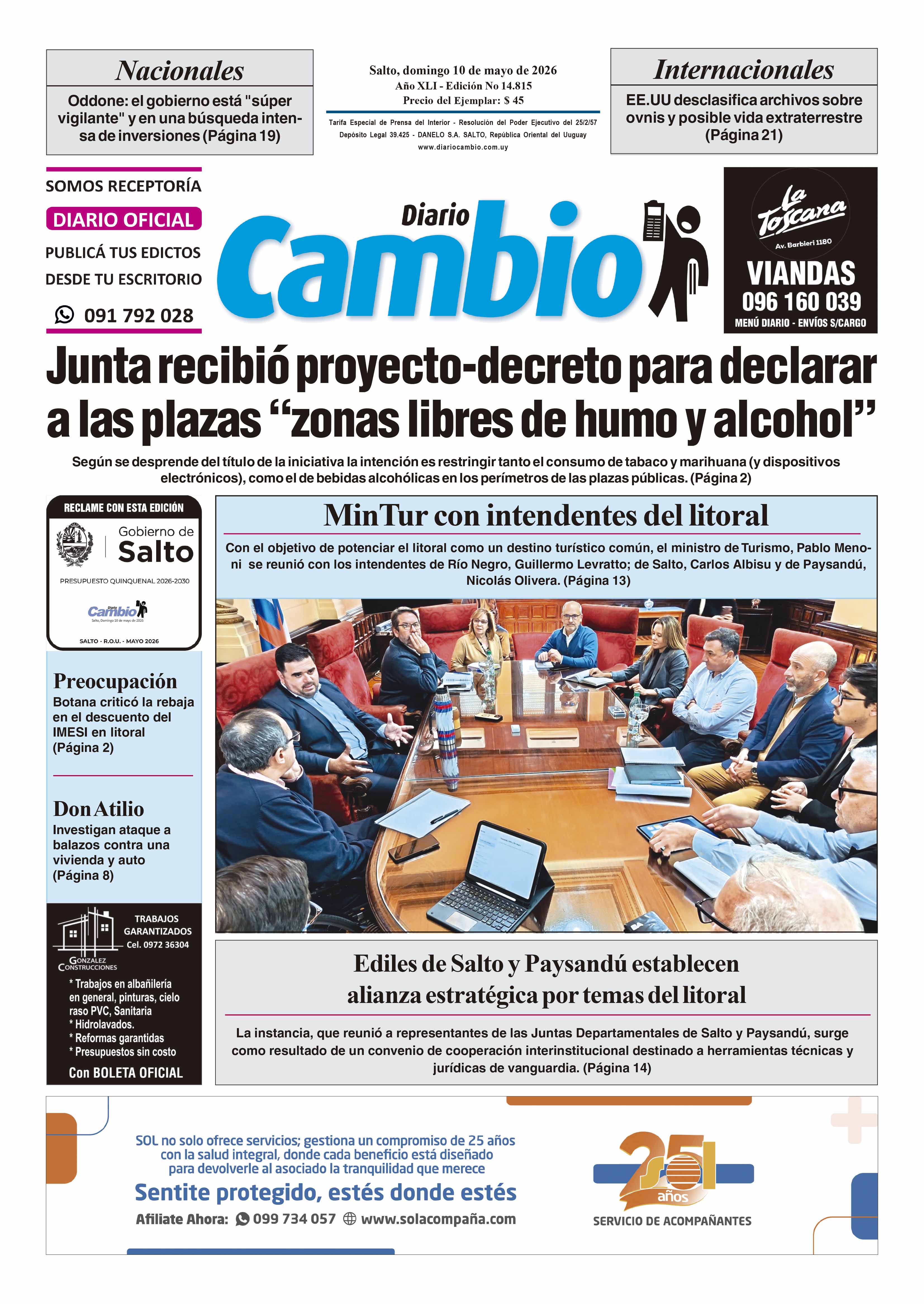 Portada de hoy