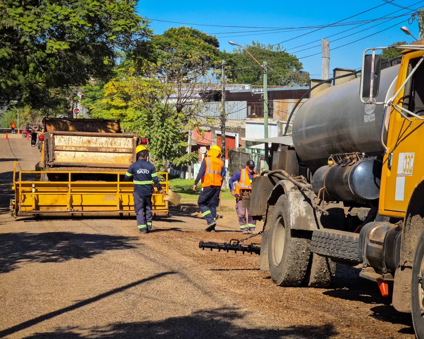 Se vienen realizando intervenciones actualmente  en barrio Artigas, Dickinson y Arralde    
