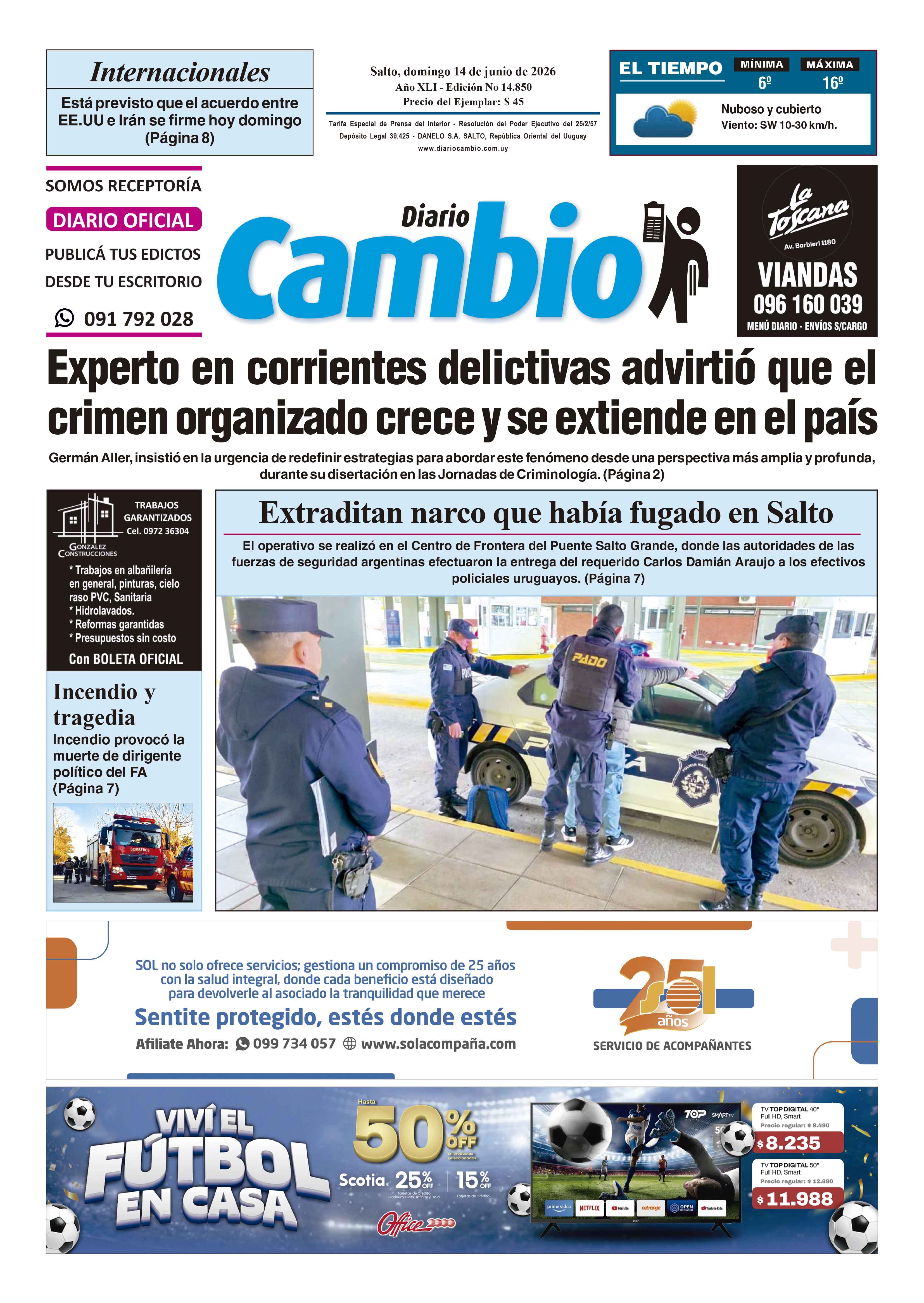 Portada de hoy