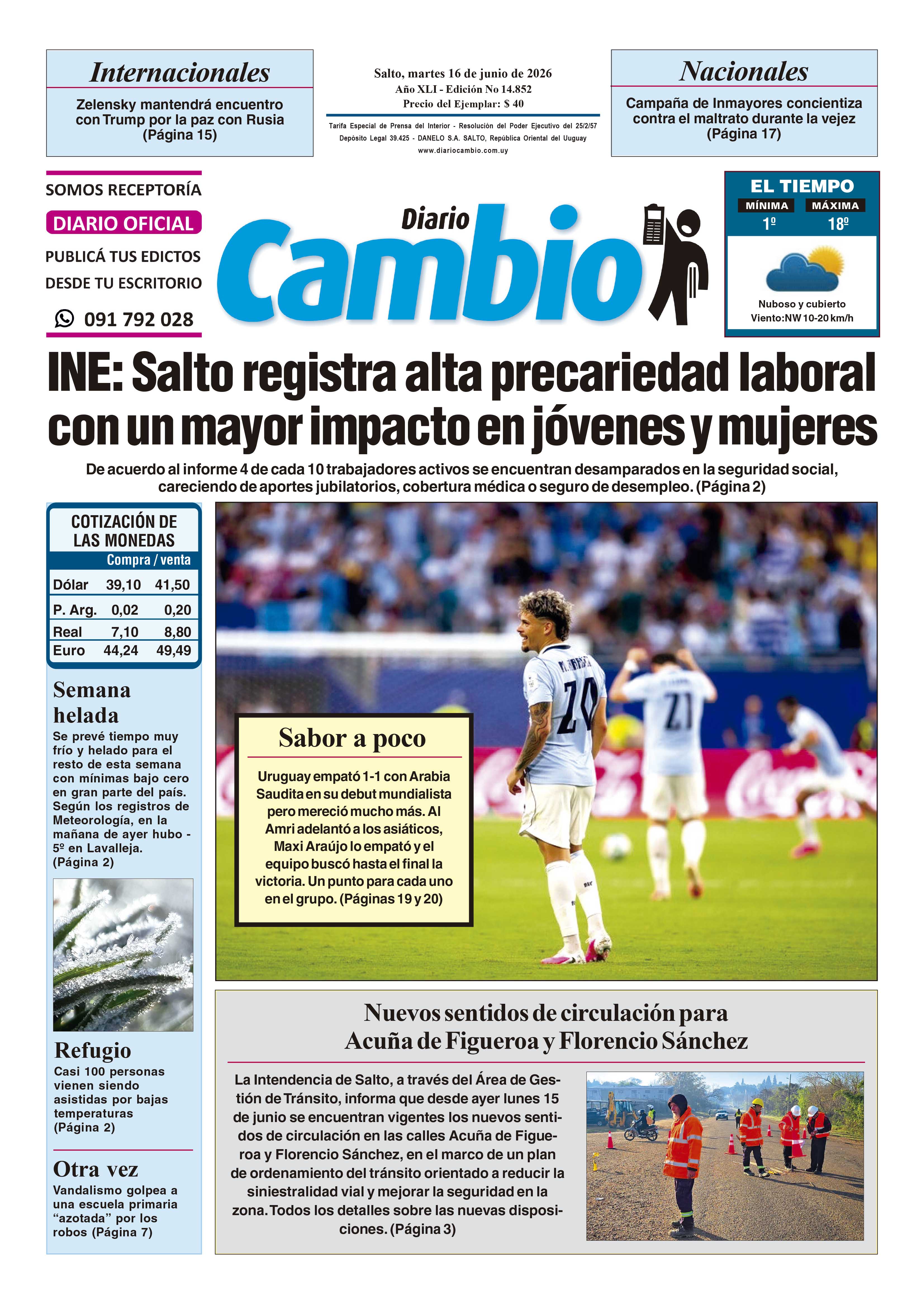 Portada de hoy