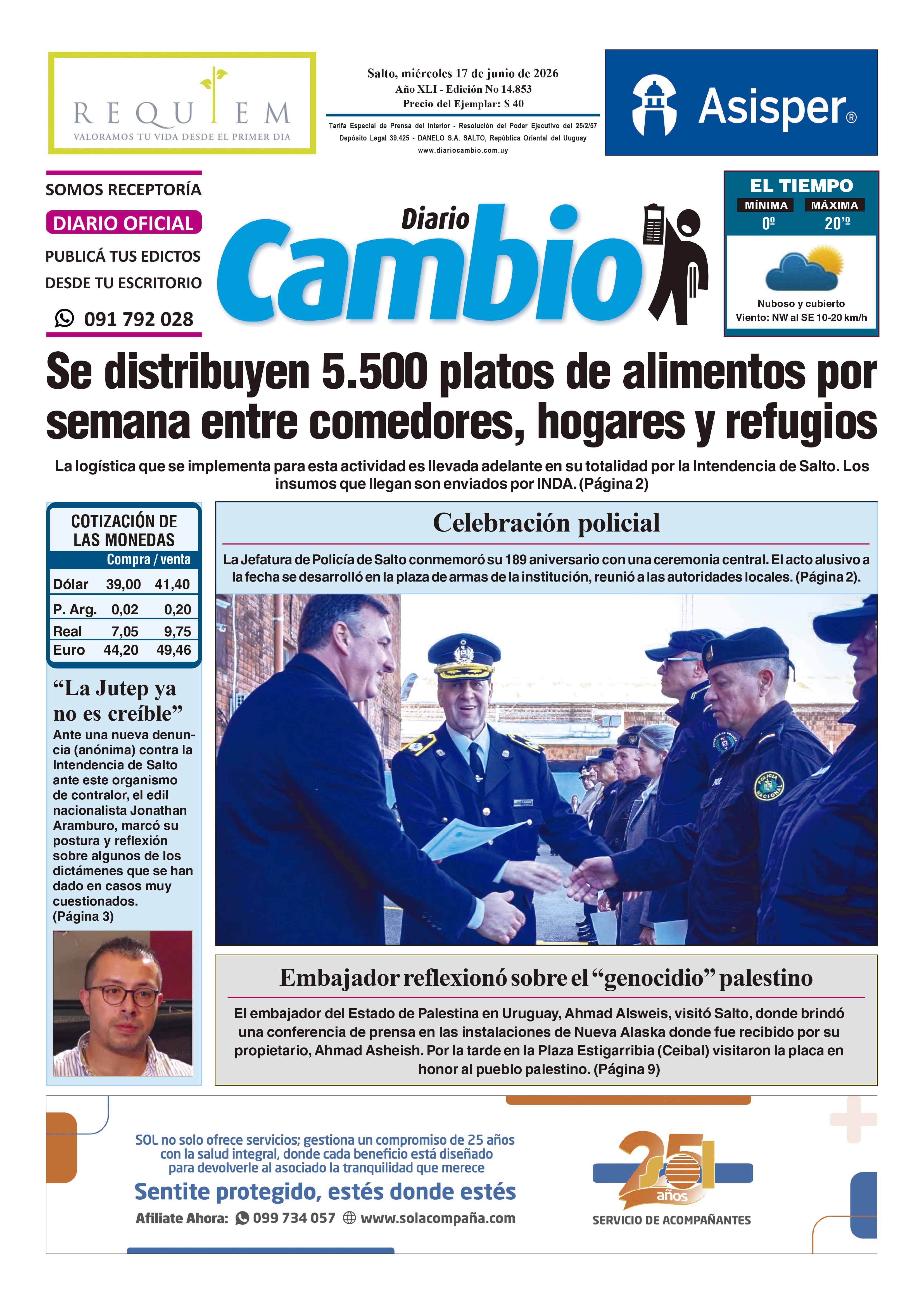Portada de hoy