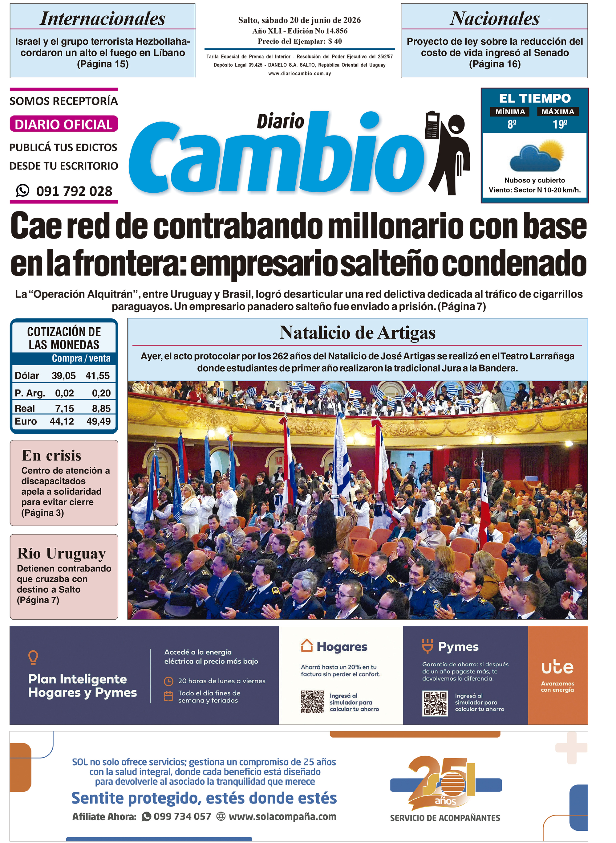 Portada de hoy