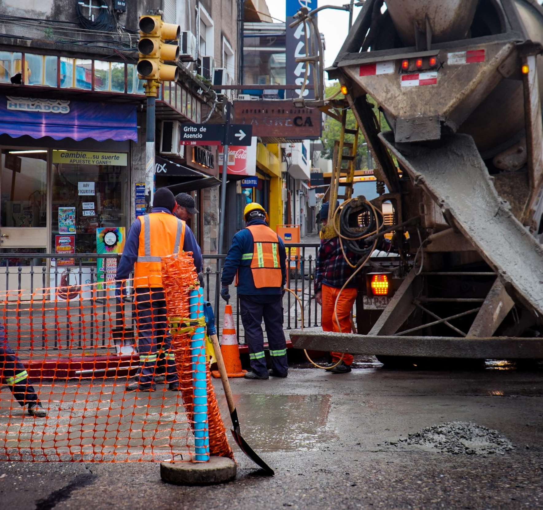 Se avanza en recuperación de calles  de hormigón en centro de la ciudad