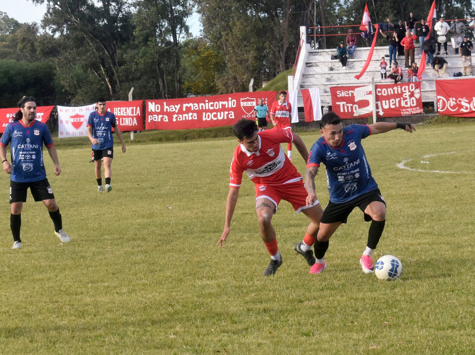 Ceibal y Obreros Unidos en Guichón. Volverán a verse las caras por la Divisional B, pero esta vez será en el Rufino Araújo.