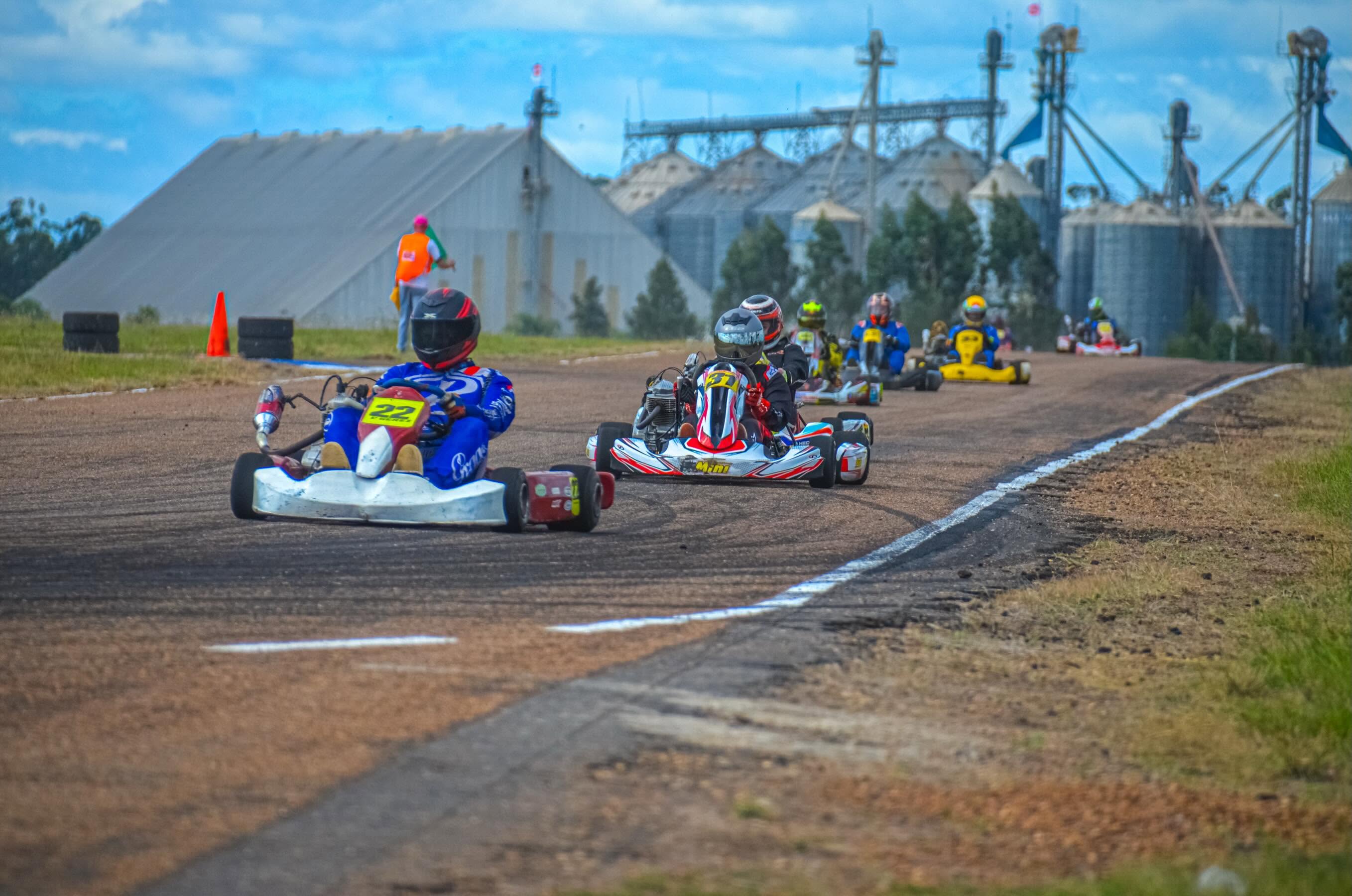 Karting competitivo y también para niños.